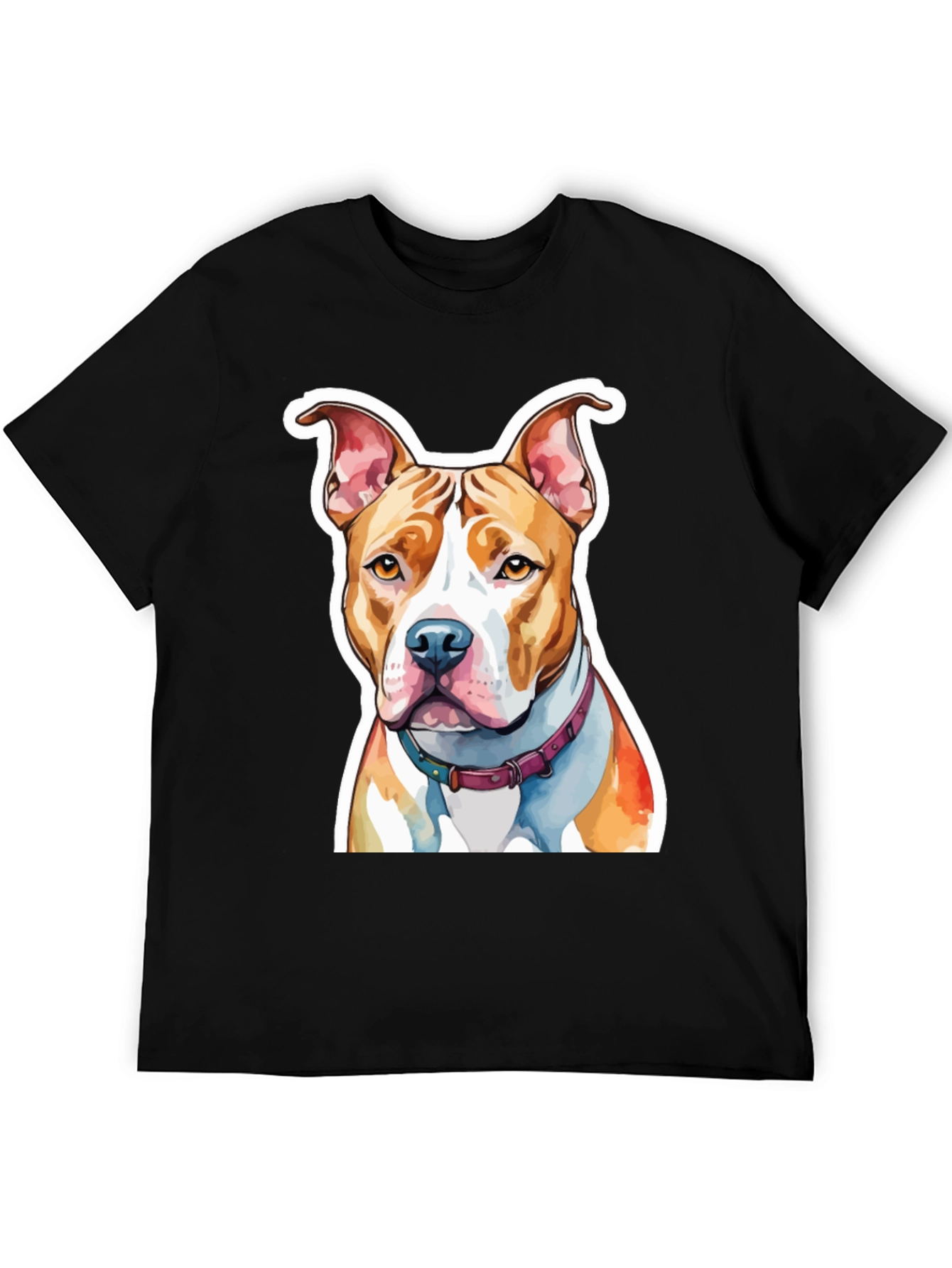 Pitbull Dog Graphic Tee - Unique Pet Lovers T-Shirt