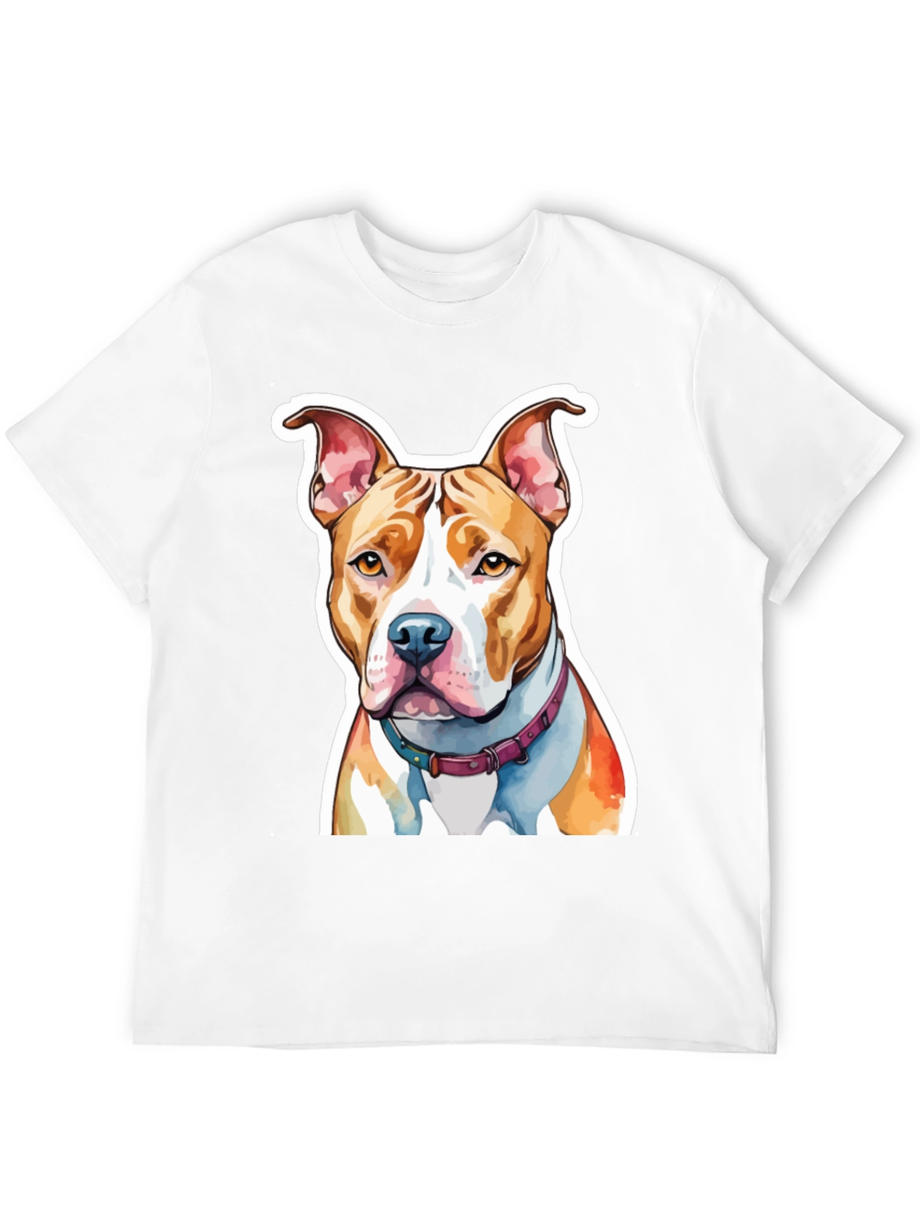 Pitbull Dog Graphic Tee - Unique Pet Lovers T-Shirt