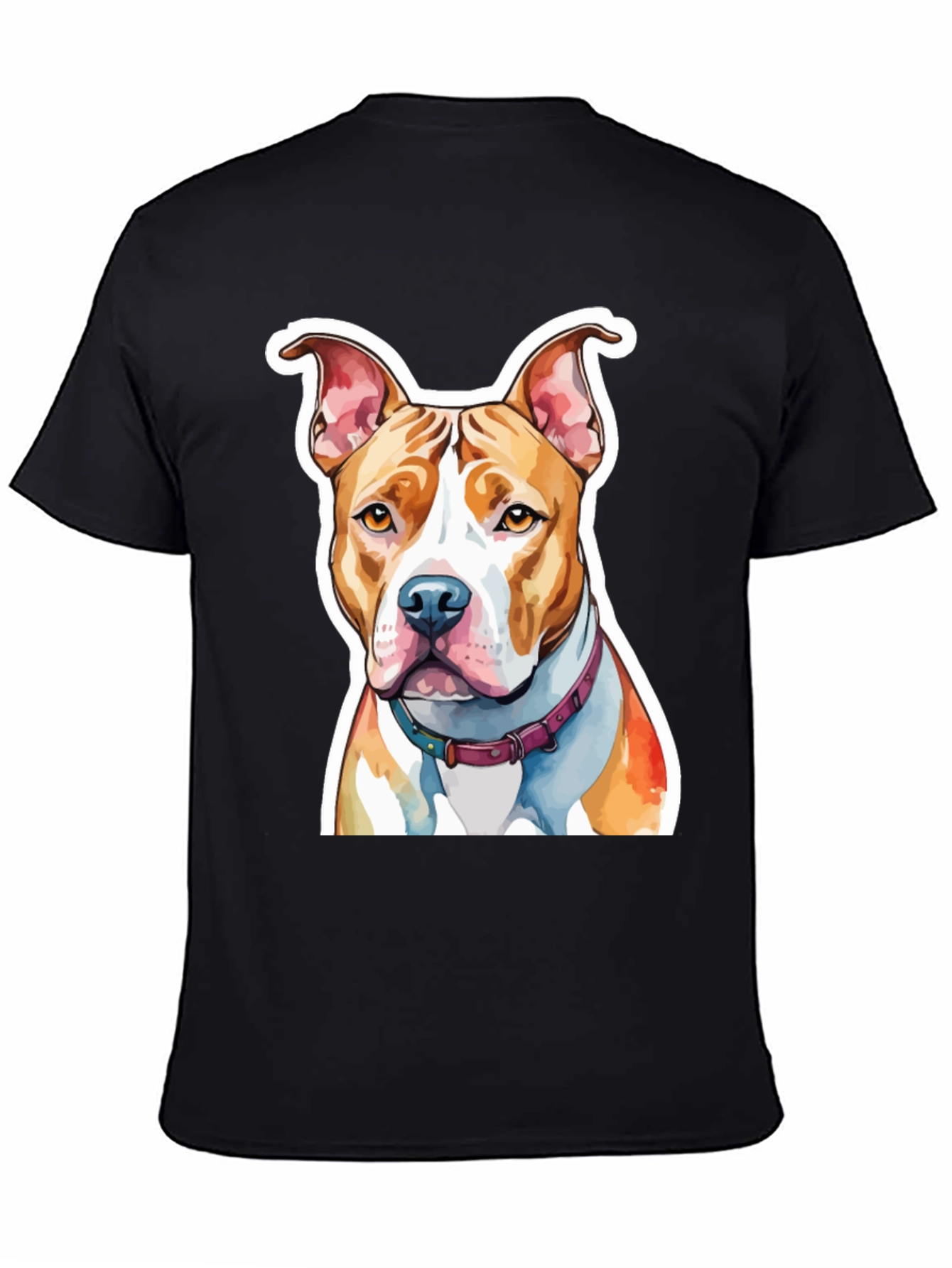 Pitbull Dog Graphic Tee - Unique Pet Lovers T-Shirt