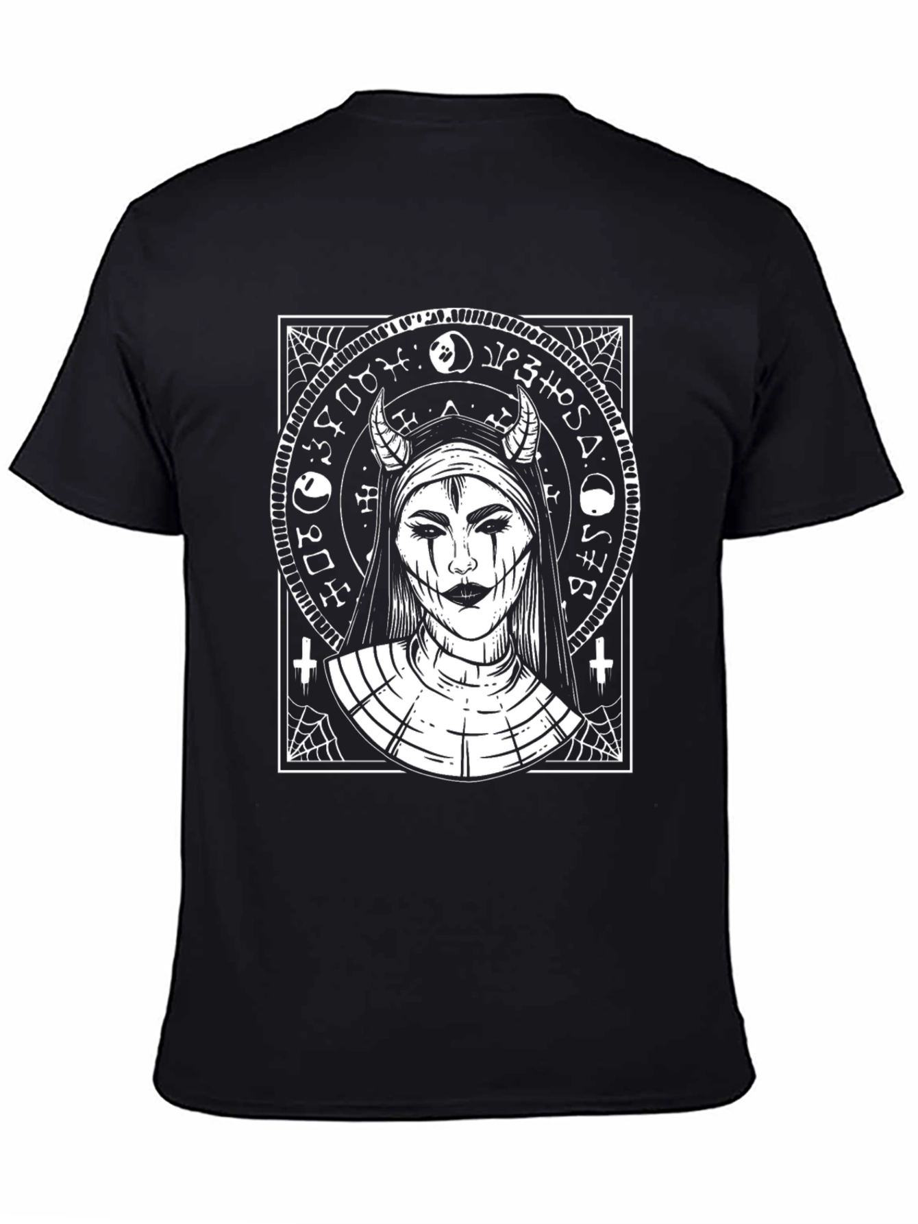 Devil Nun T-Shirt - Gothic Graphic Tee