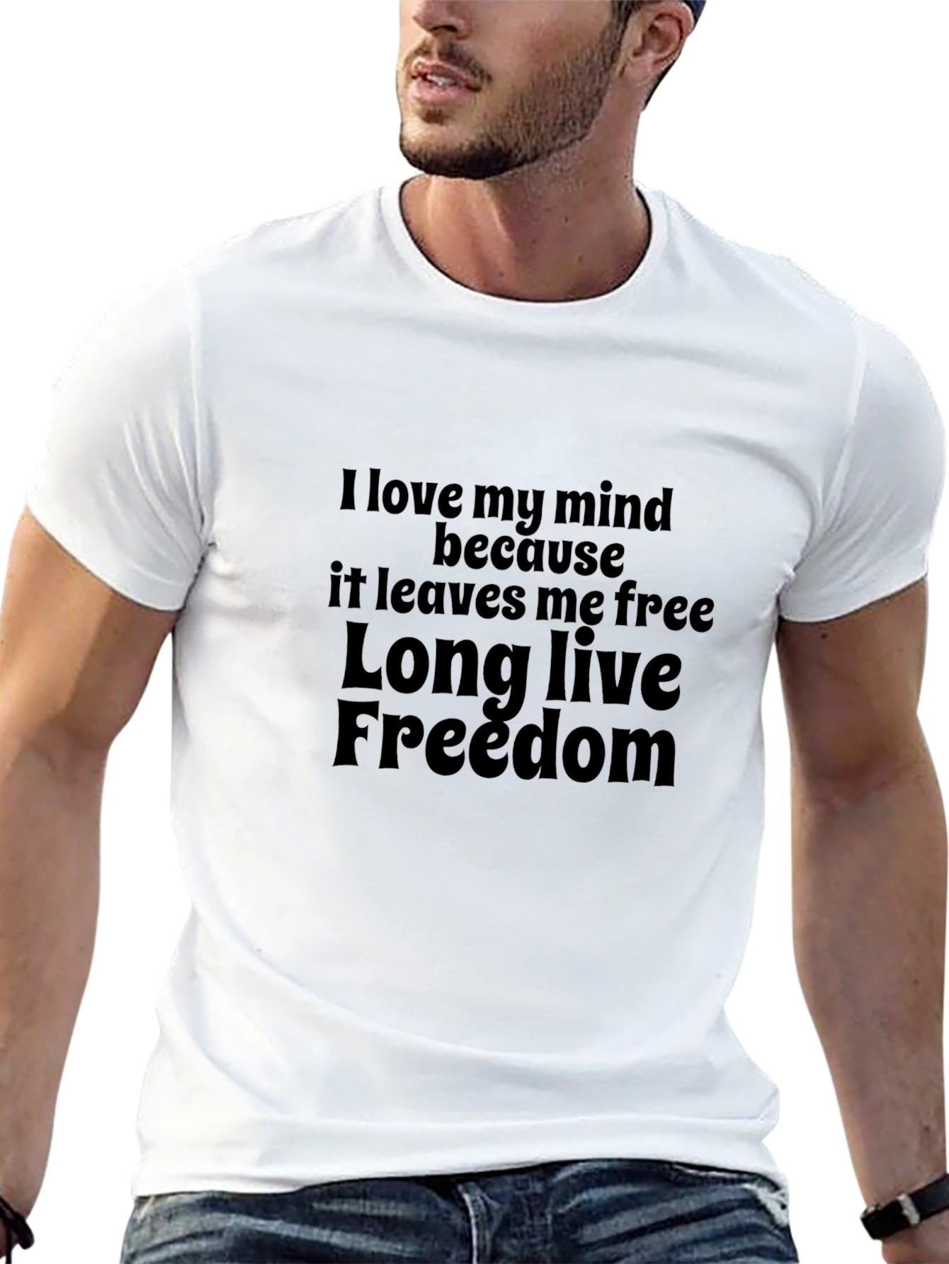 Freedom Mind T-Shirt - Black