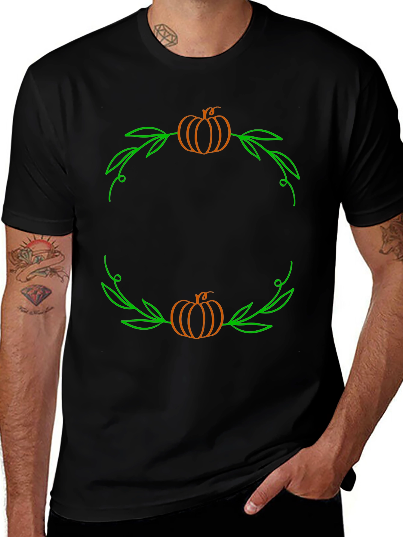 Autumn Pumpkin T-Shirt Fall Harvest Halloween