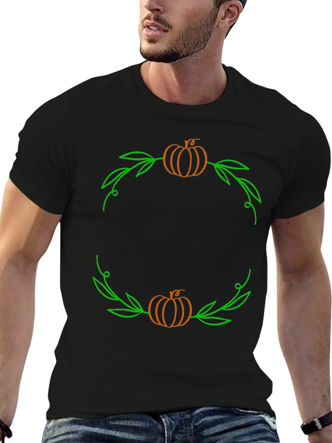 Autumn Pumpkin T-Shirt Fall Harvest Halloween