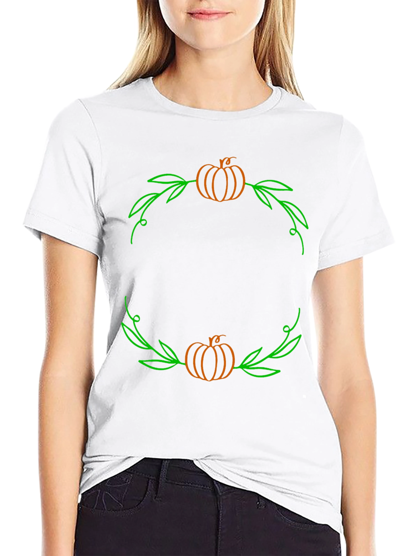 Autumn Pumpkin T-Shirt Fall Harvest Halloween
