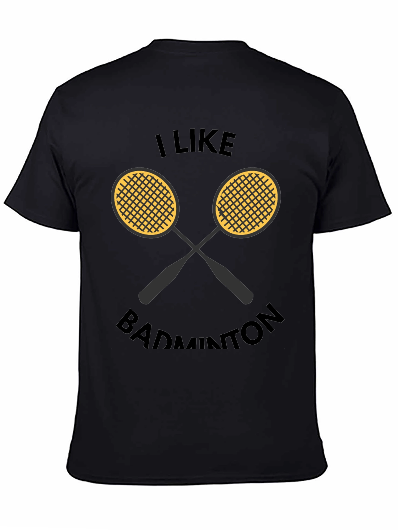 I Like Badminton Graphic Tee