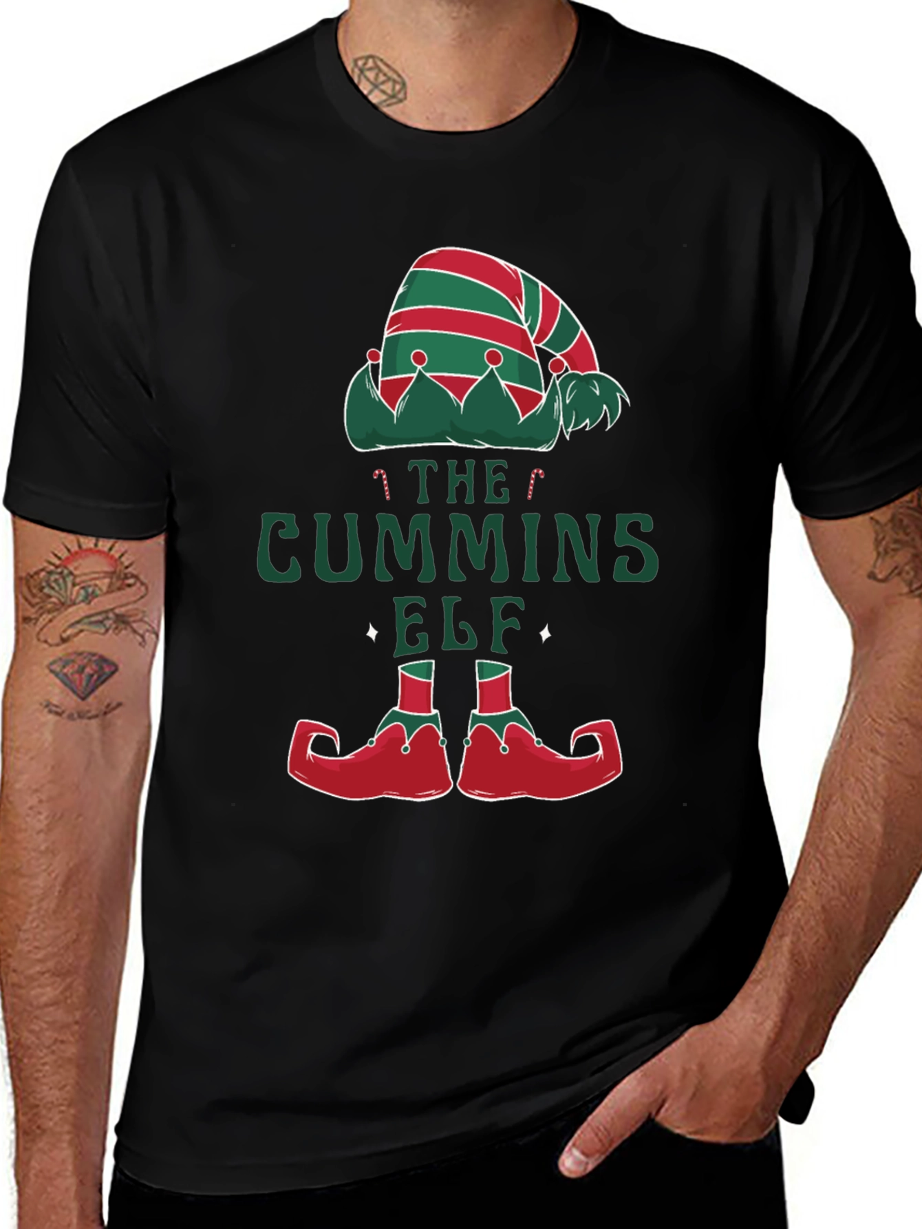 The Cummins Elf Christmas T-Shirt