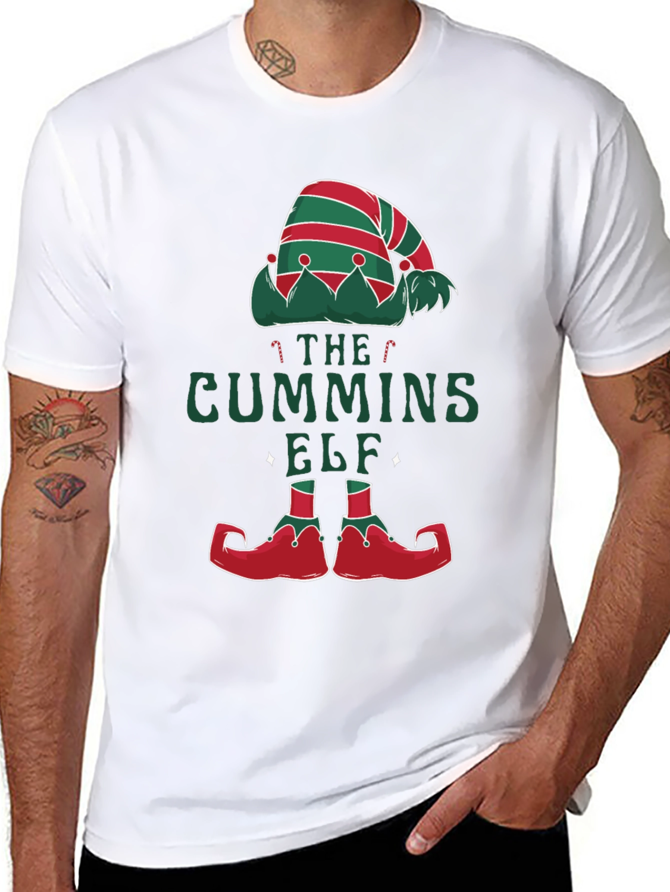 The Cummins Elf Christmas T-Shirt