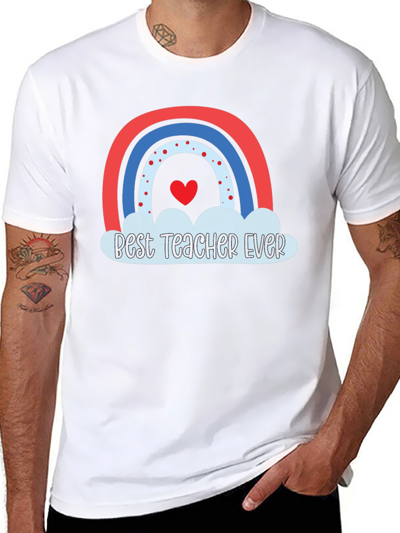 Best Teacher Ever Graphic Tee