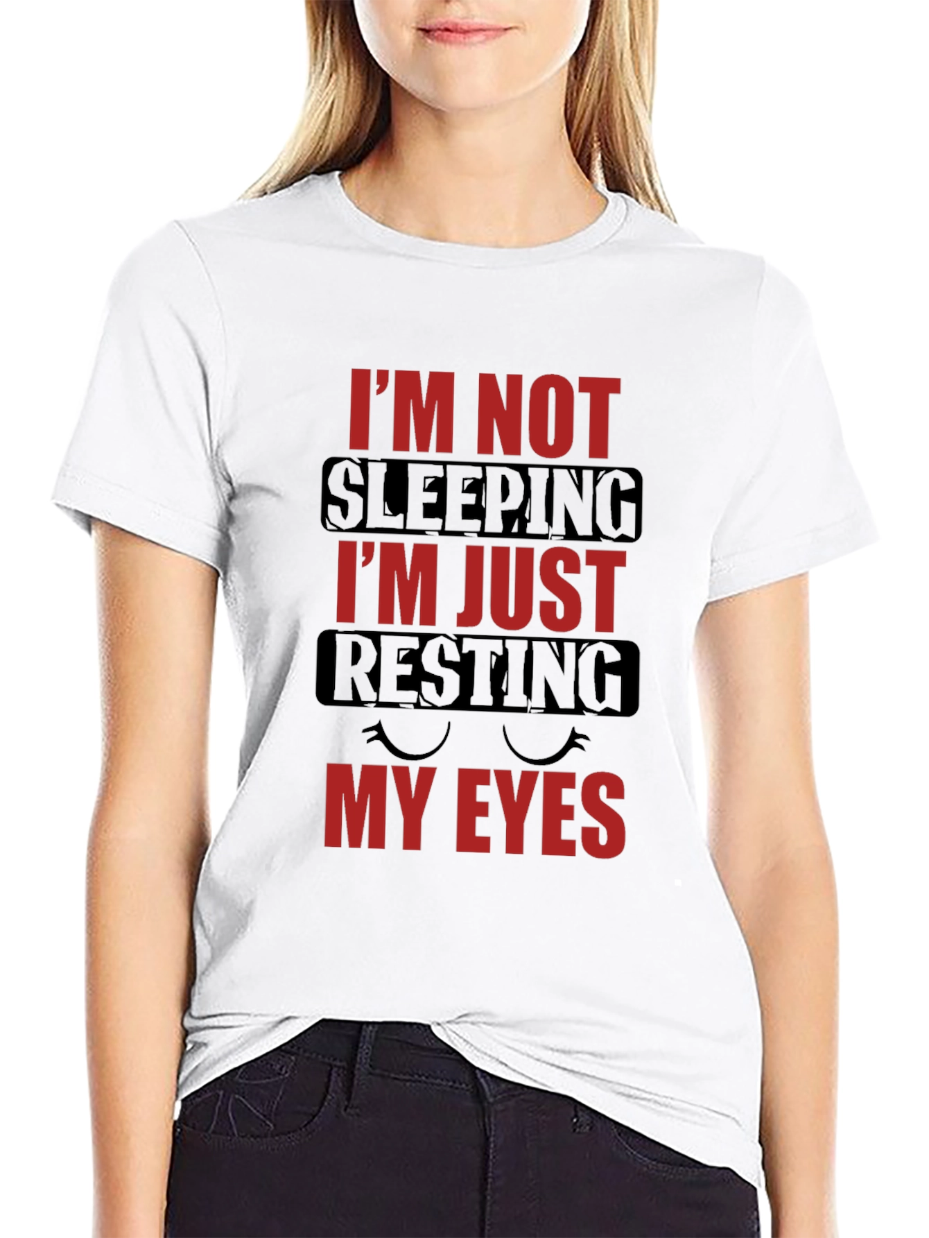 Resting My Eyes Graphic T-Shirt