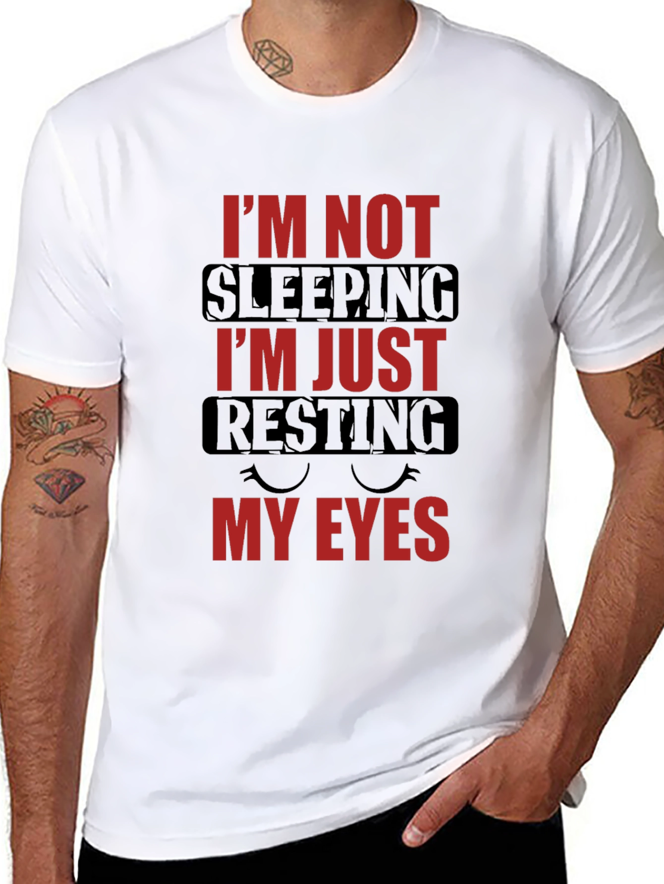 Resting My Eyes Graphic T-Shirt