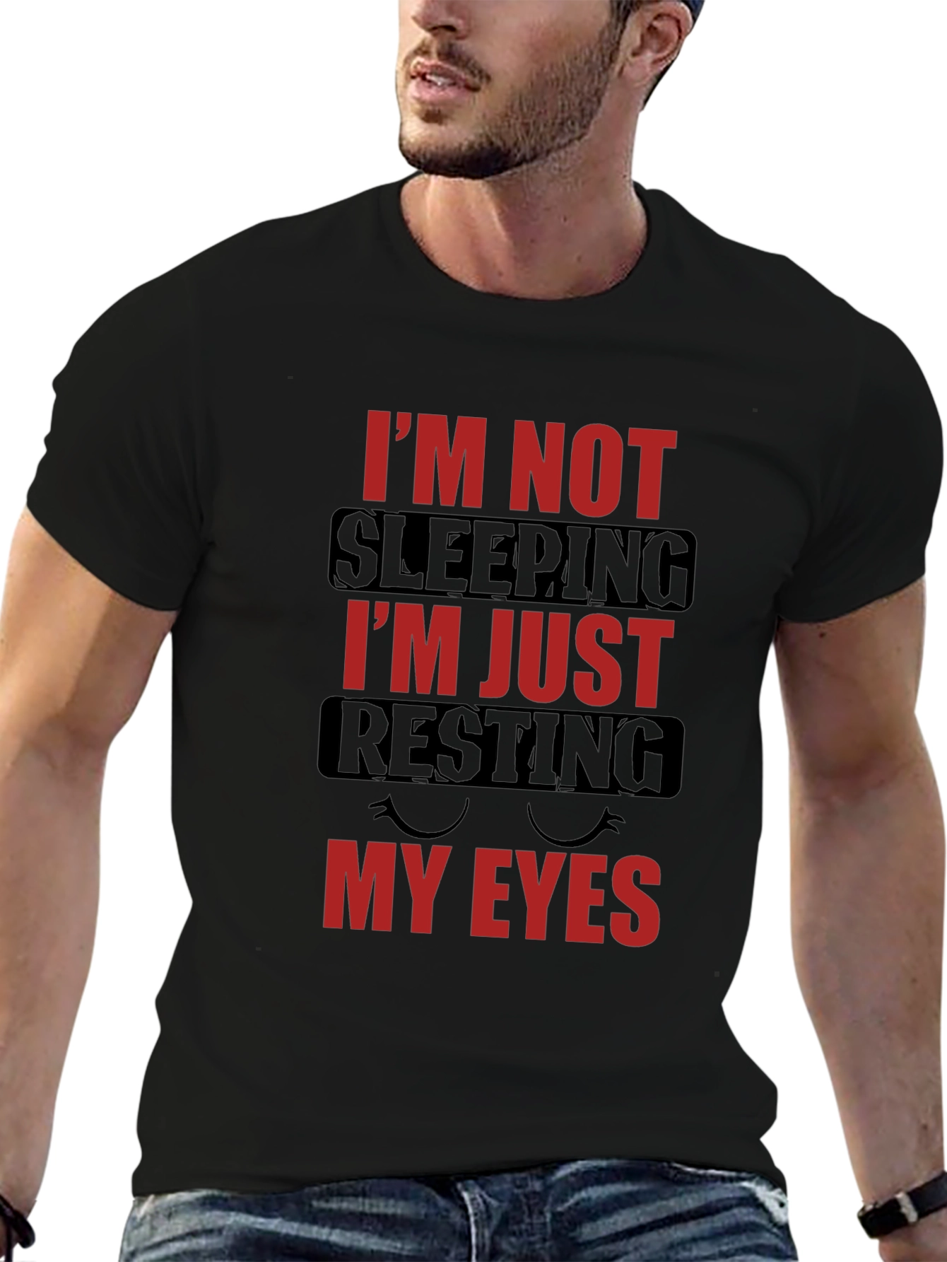 Resting My Eyes Graphic T-Shirt