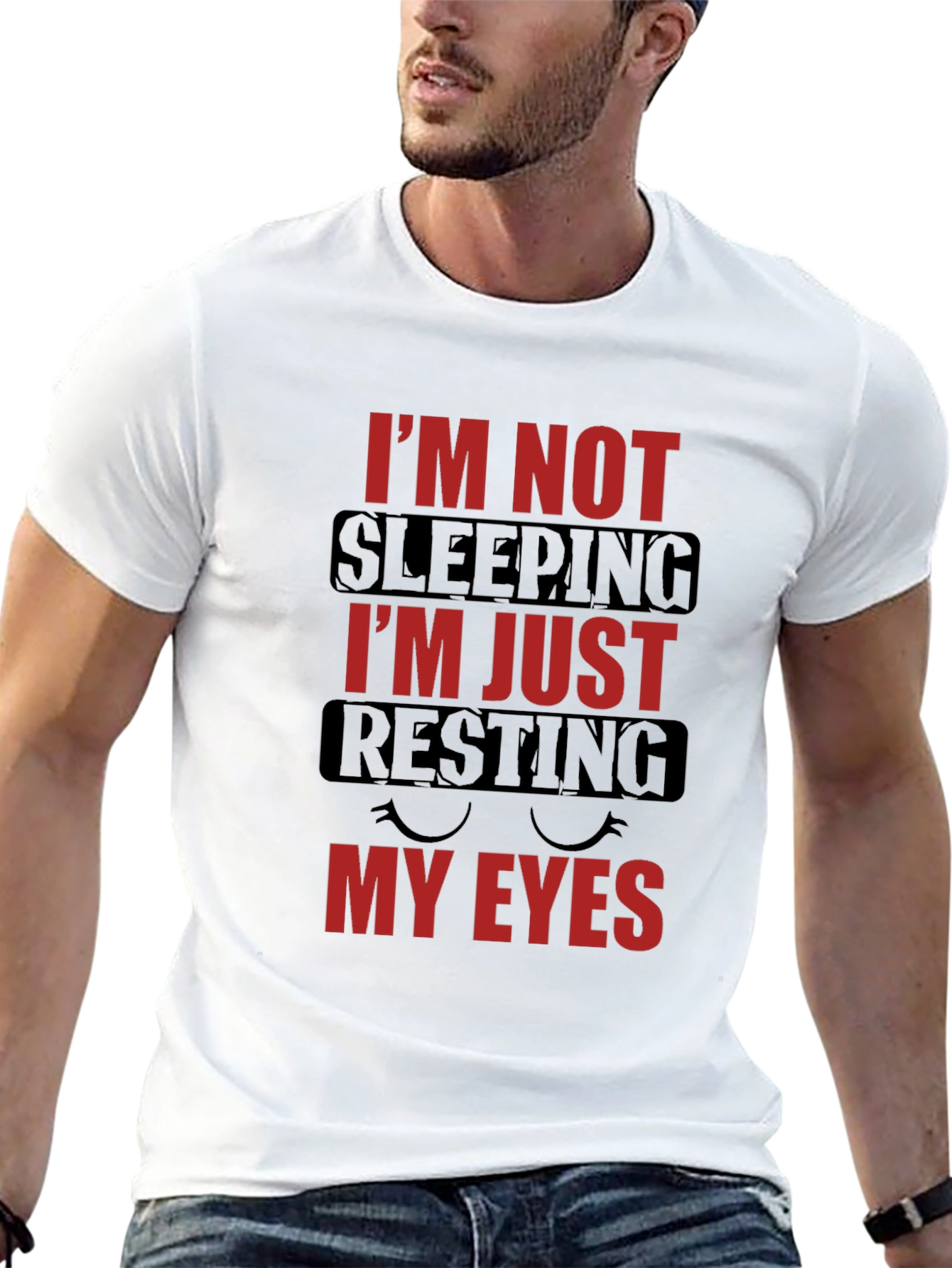 Resting My Eyes Graphic T-Shirt
