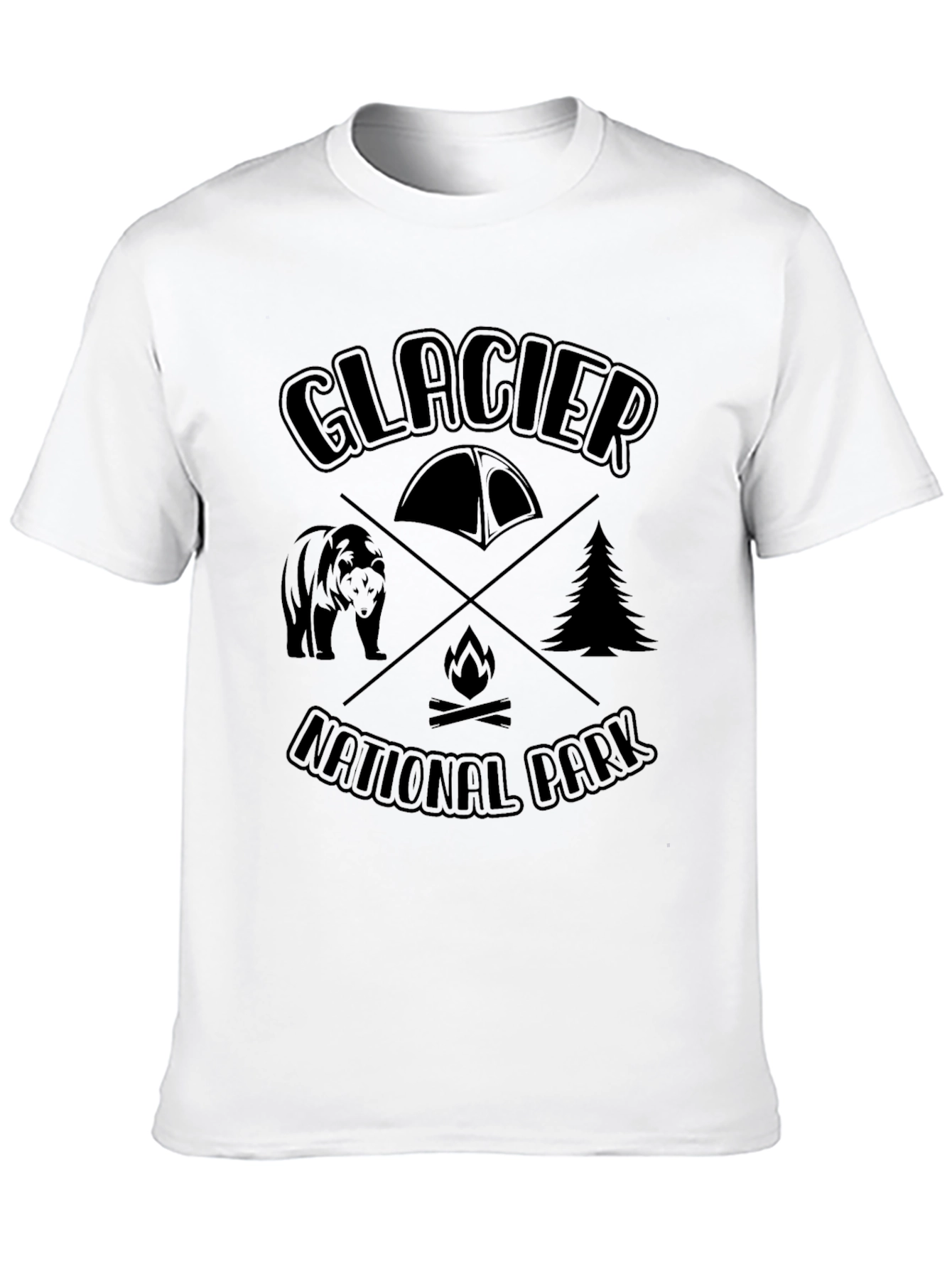 Glacier National Park Graphic Tee