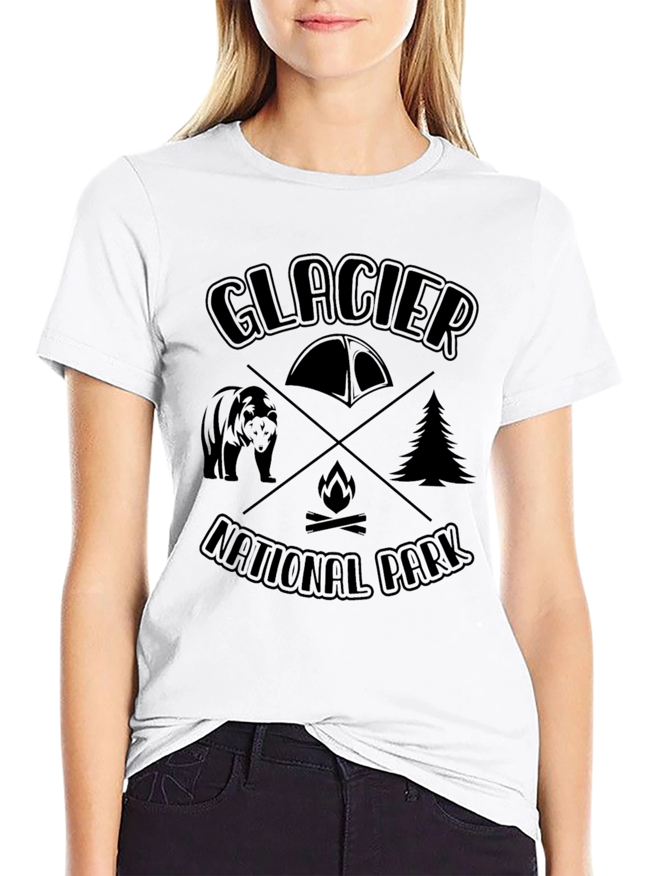 Glacier National Park Graphic Tee