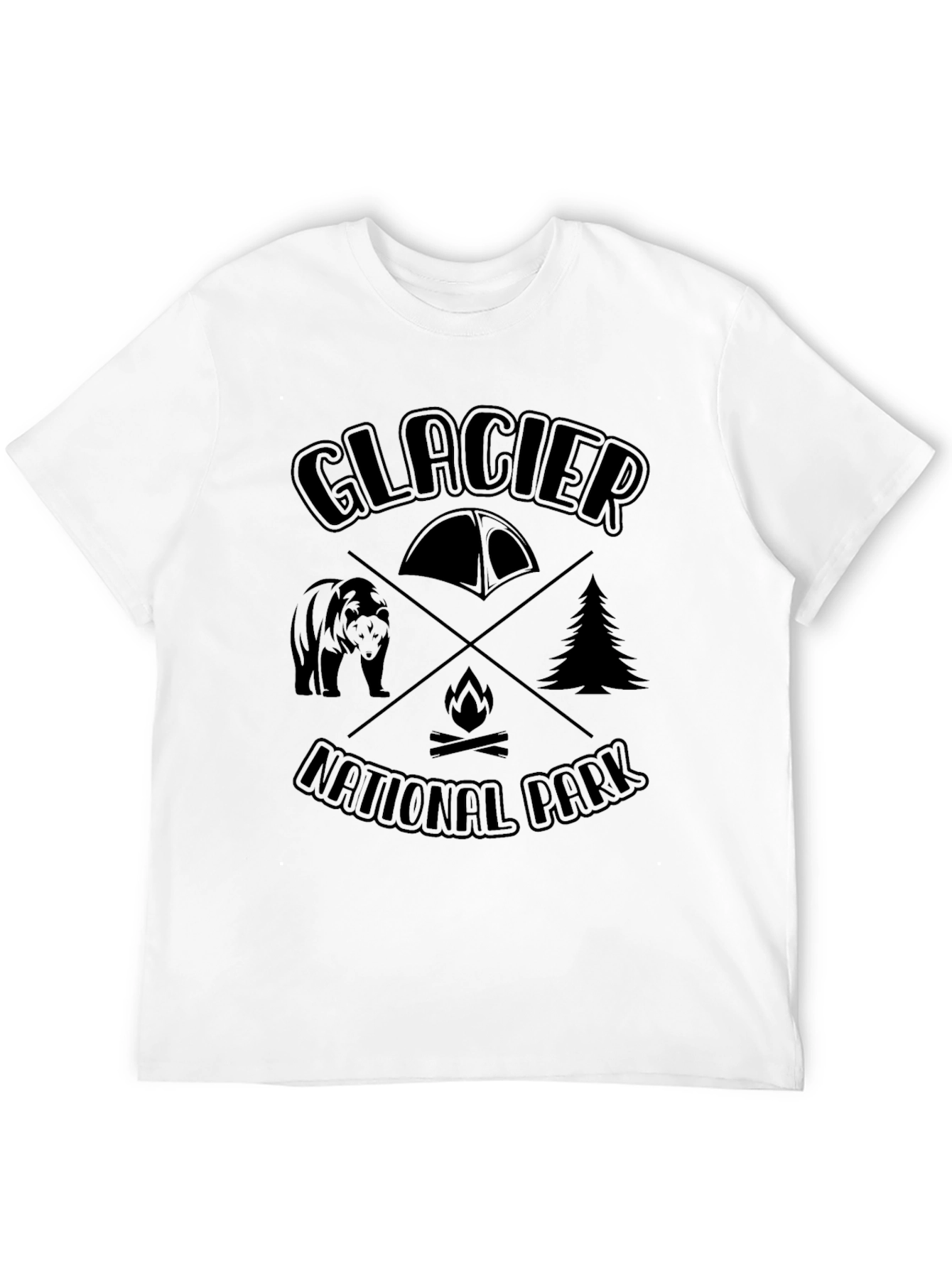 Glacier National Park Graphic Tee