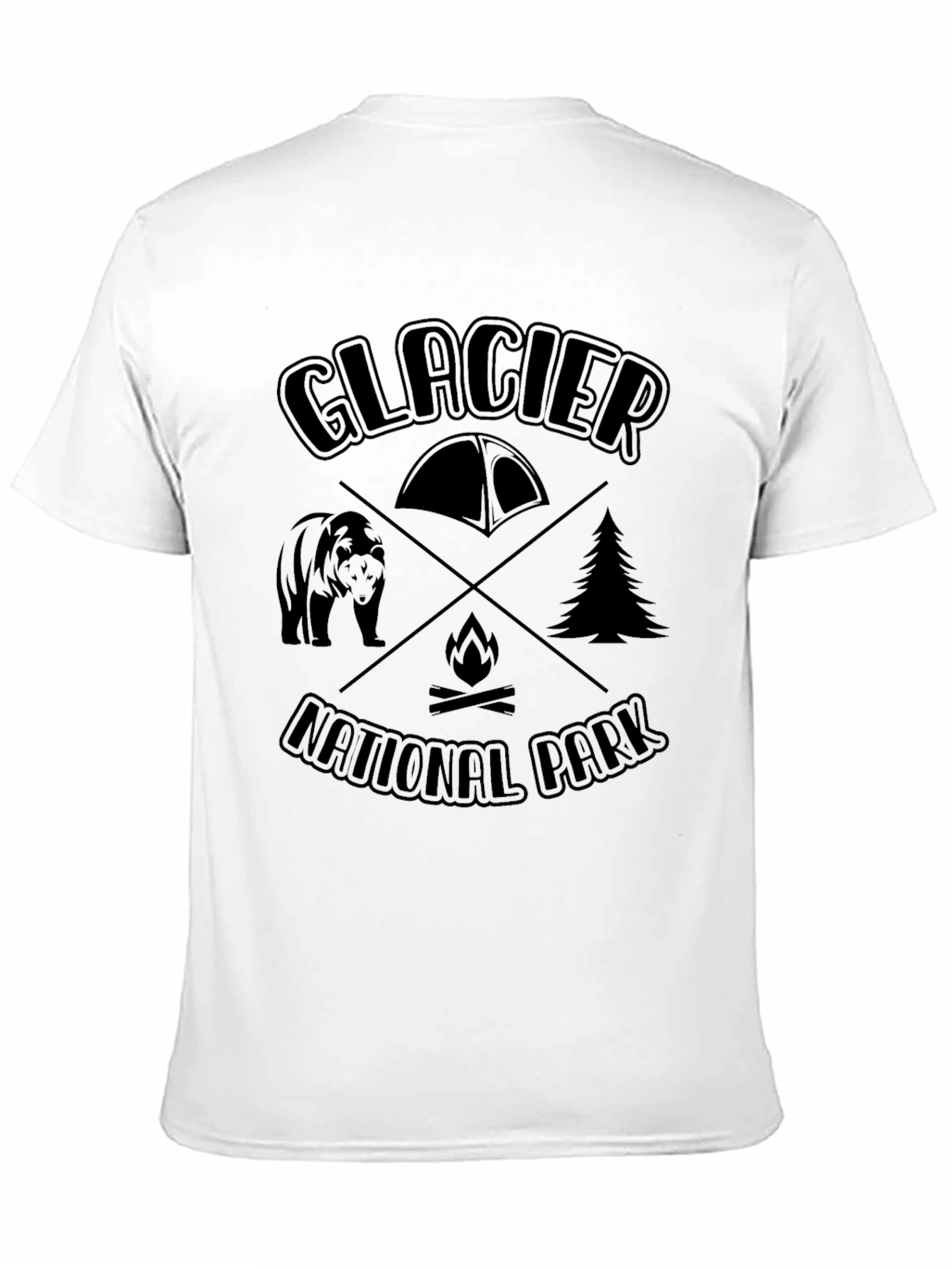 Glacier National Park Graphic Tee