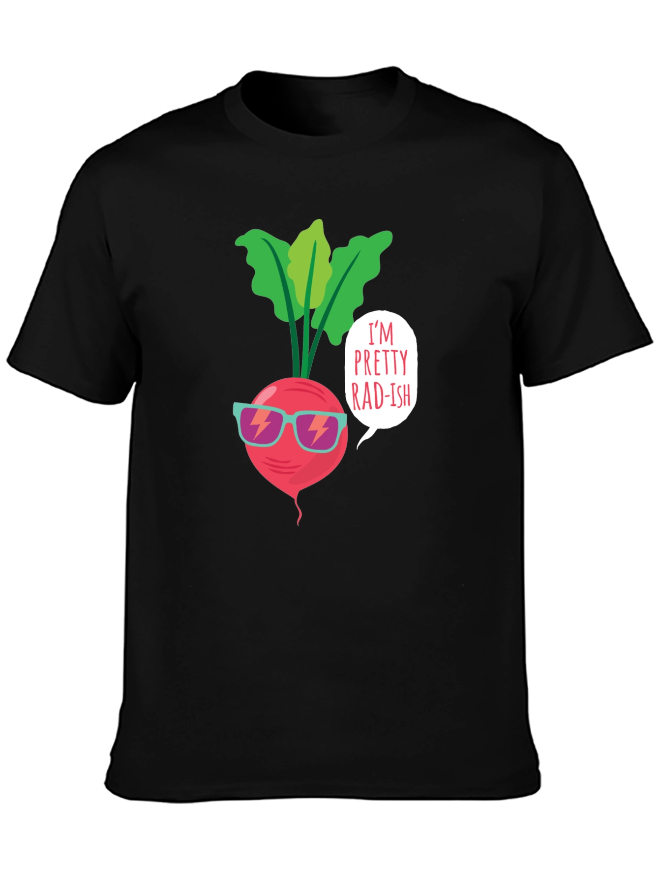 Pretty Radish T-Shirt - Cool Vegan Tee