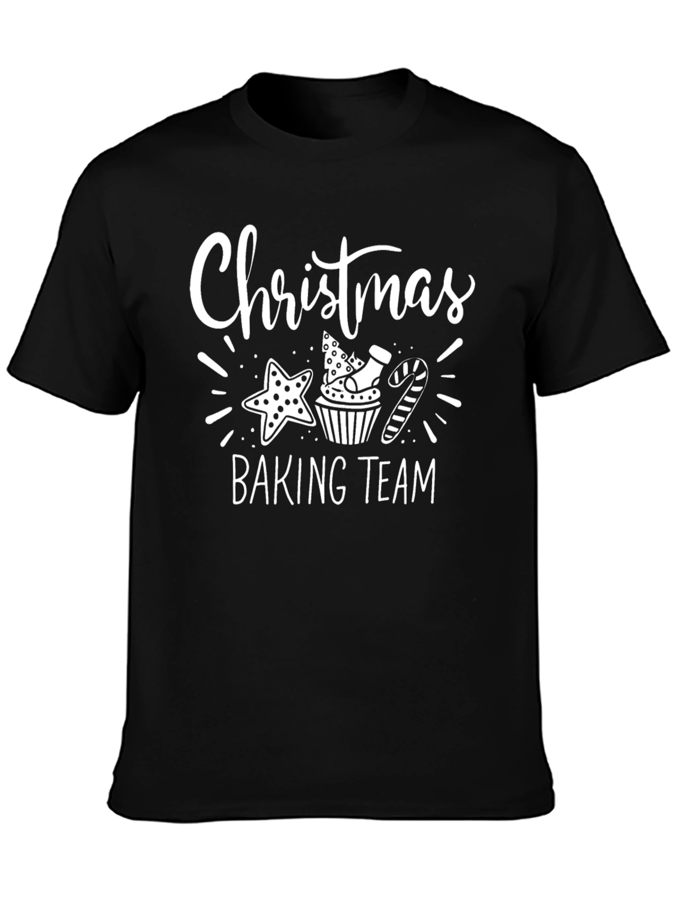 Christmas Baking Team T-Shirt Holiday Crew Tee