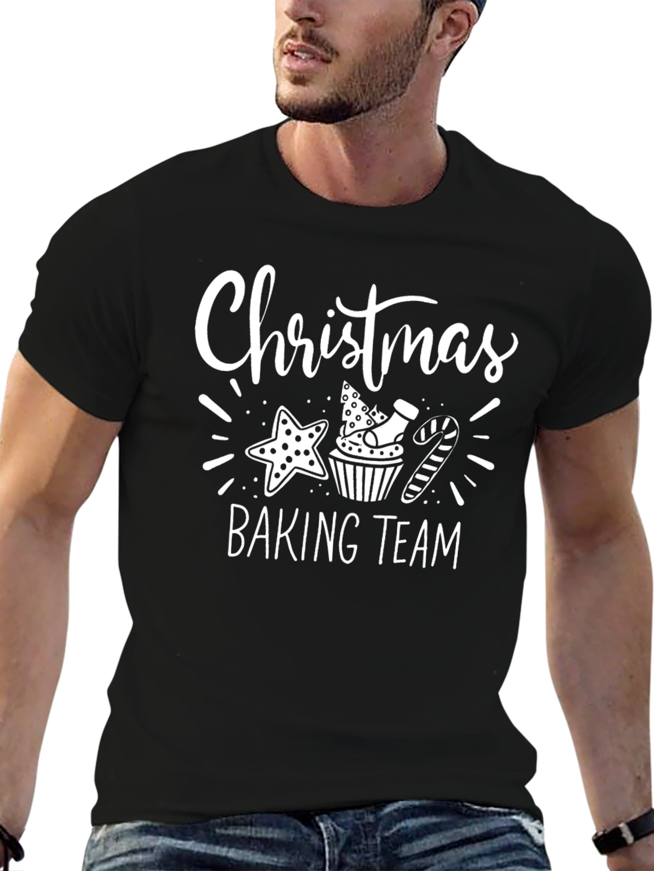 Christmas Baking Team T-Shirt Holiday Crew Tee