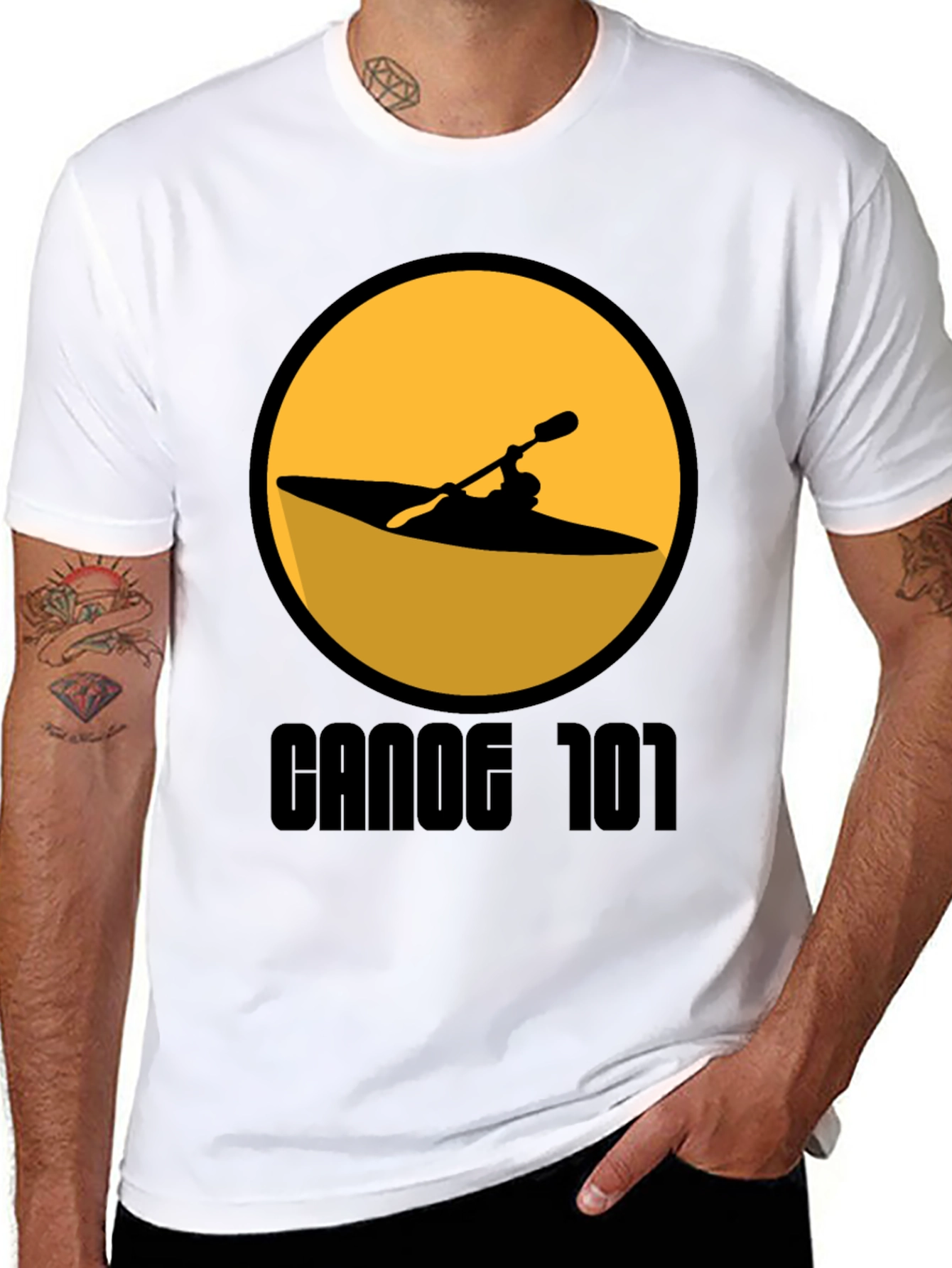 Canoe 101 T-Shirt - Paddling Adventure Tee