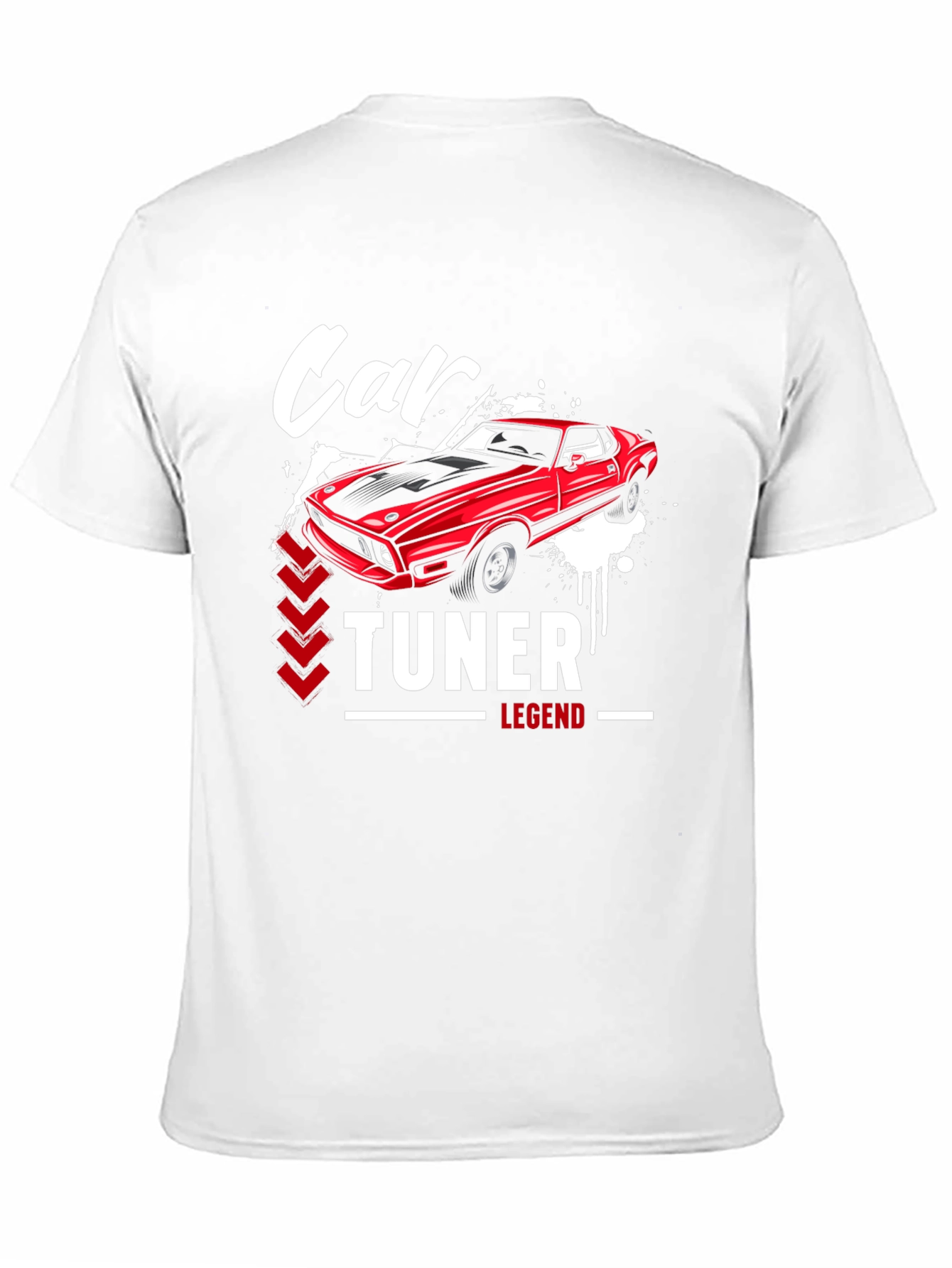 Car Tuner Legend Graphic T-Shirt - Black
