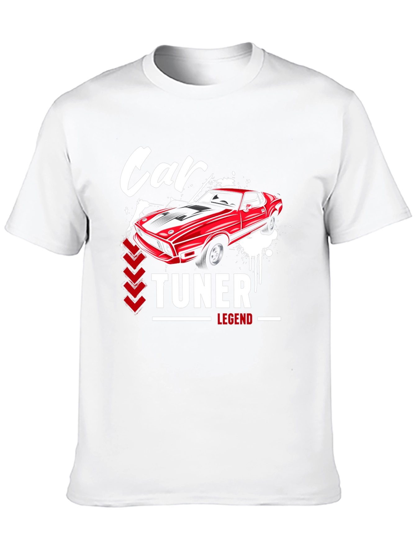 Car Tuner Legend Graphic T-Shirt - Black