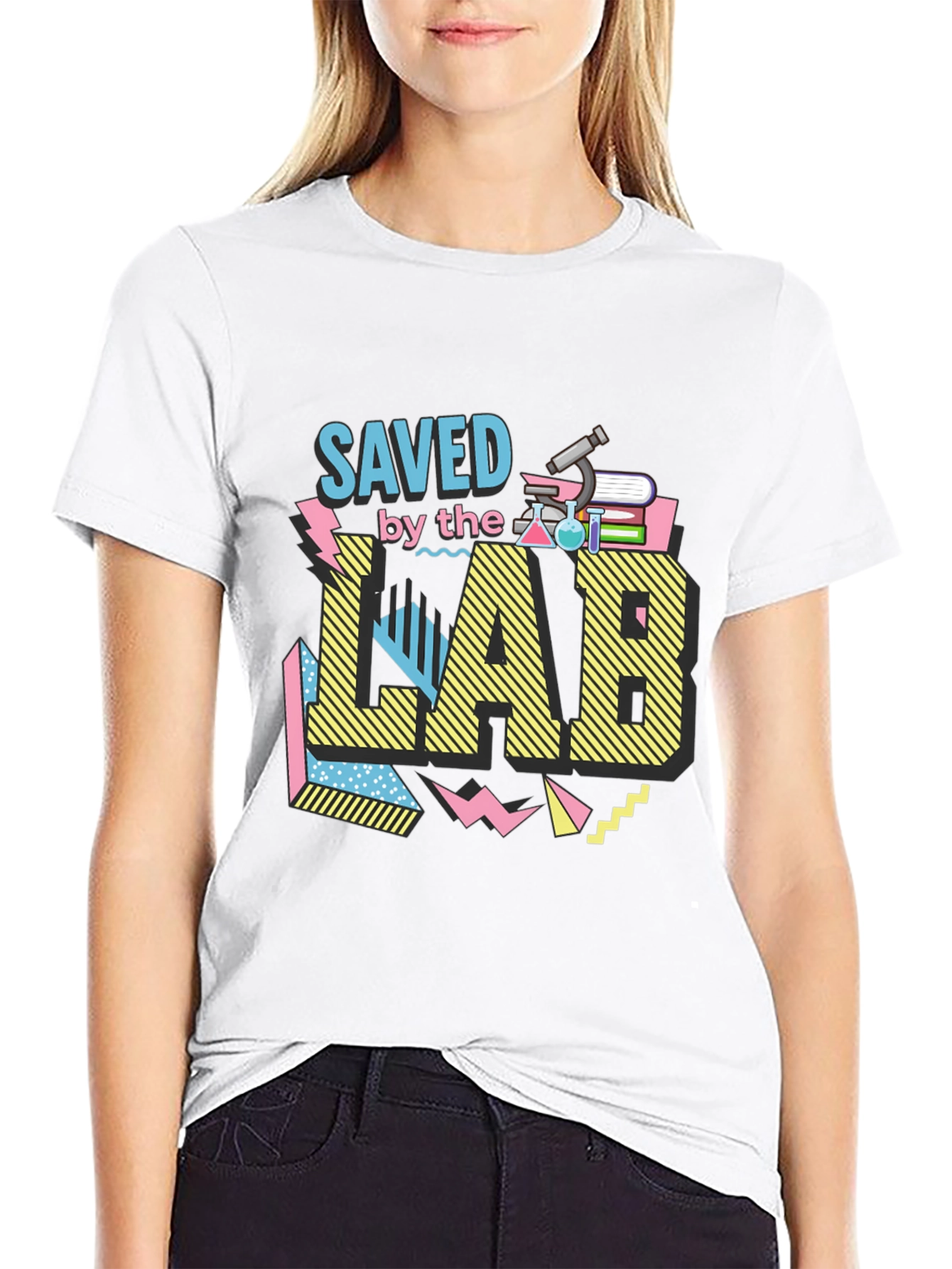 Saved by the Lab T-Shirt Science Tee