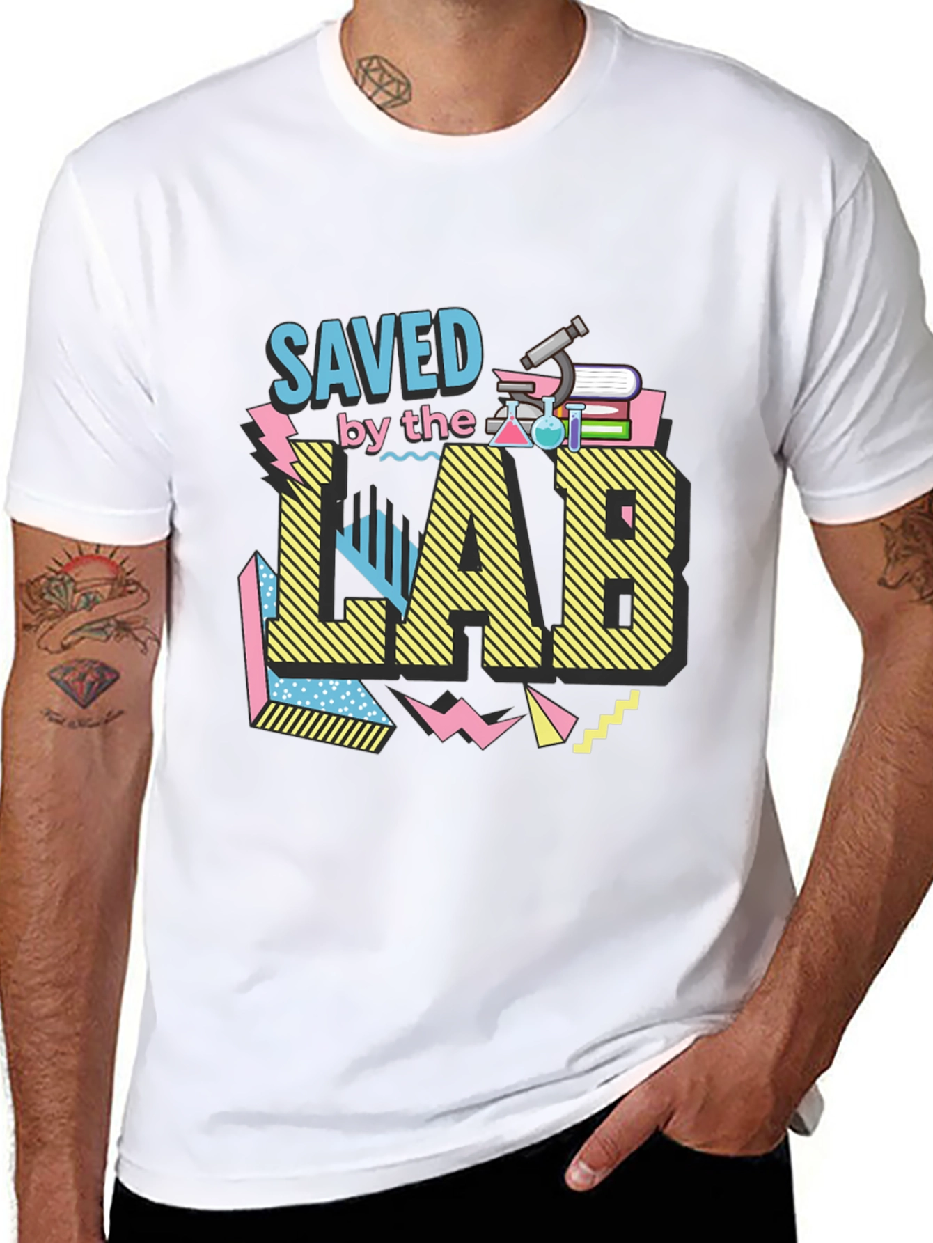 Saved by the Lab T-Shirt Science Tee