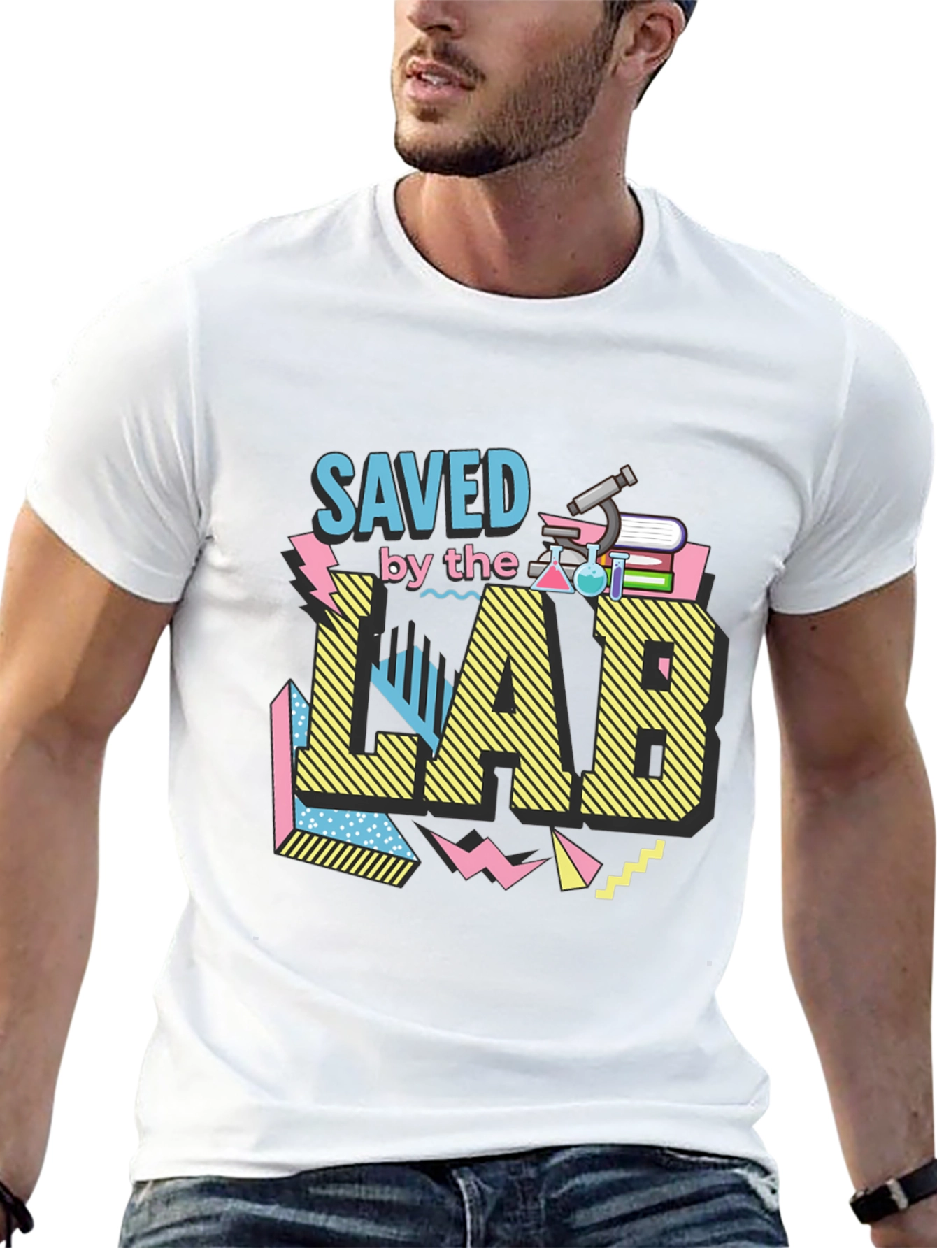 Saved by the Lab T-Shirt Science Tee