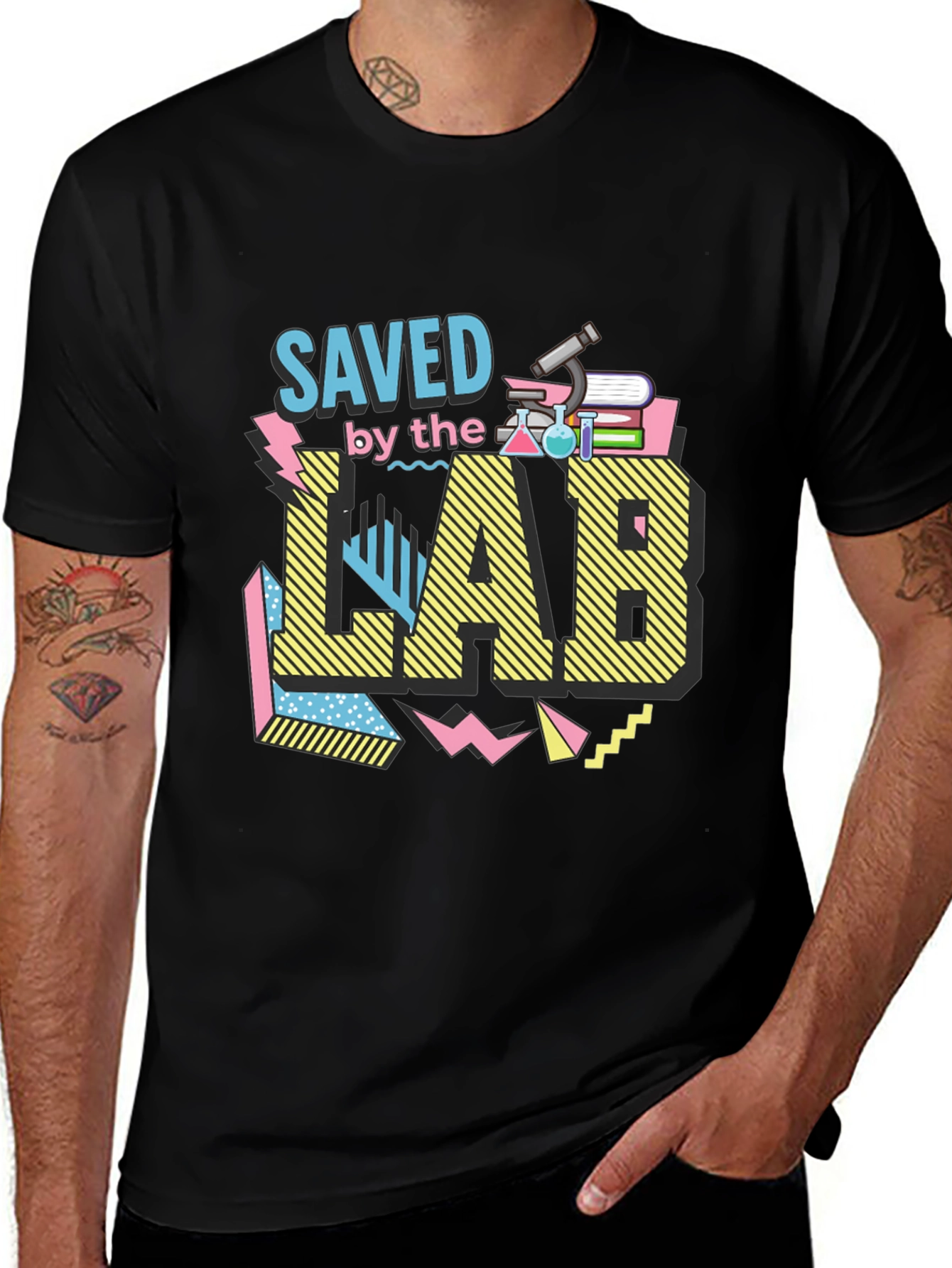 Saved by the Lab T-Shirt Science Tee