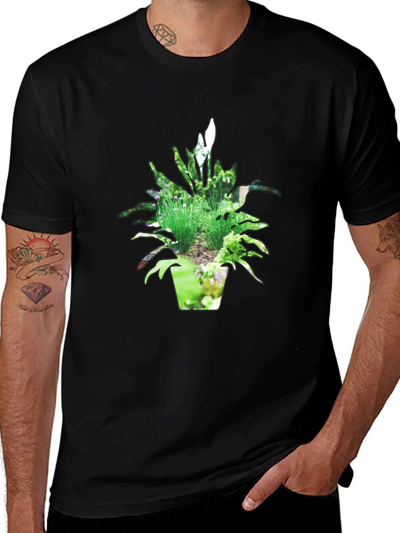 Plant Pot Graphic Tee