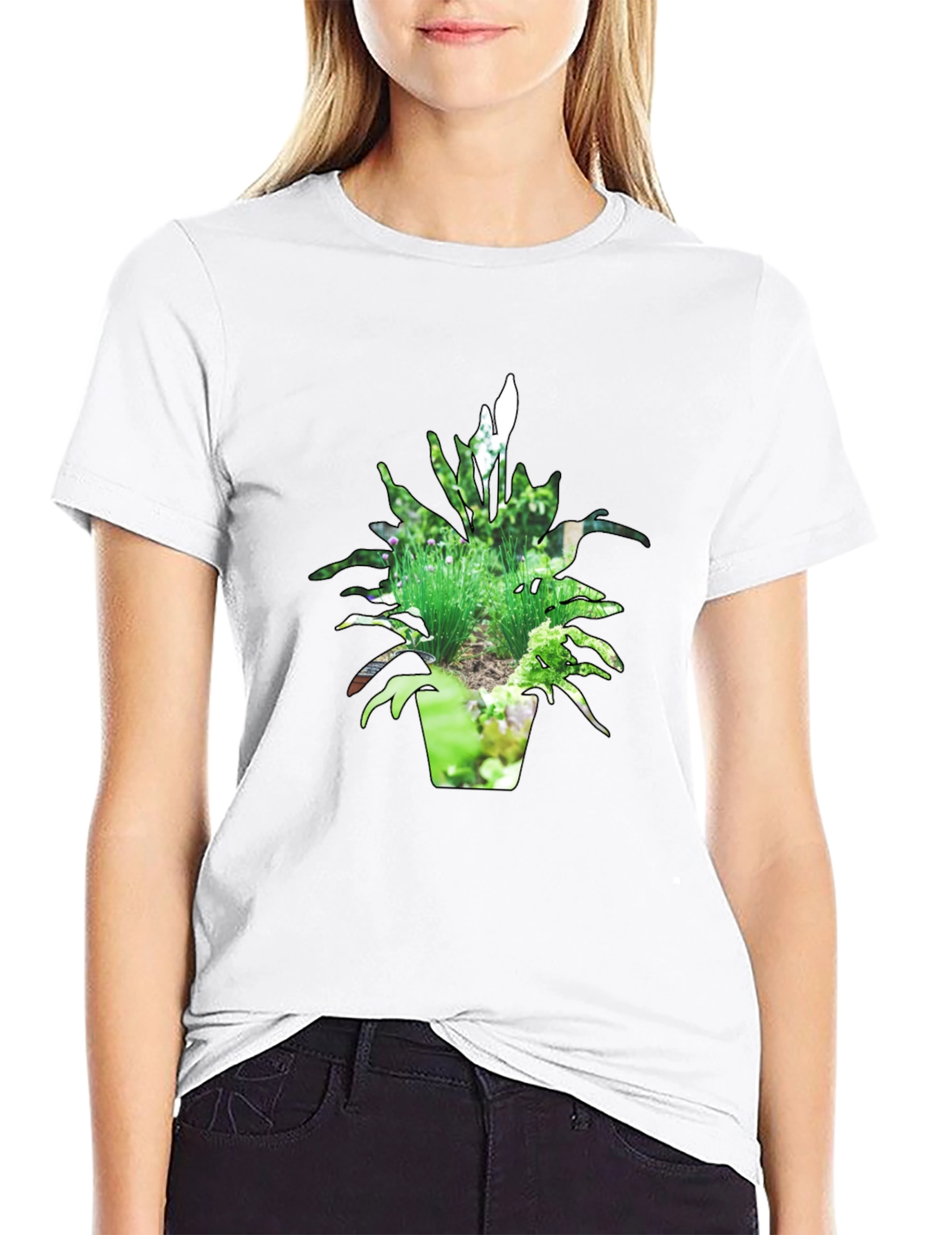 Plant Pot Graphic Tee