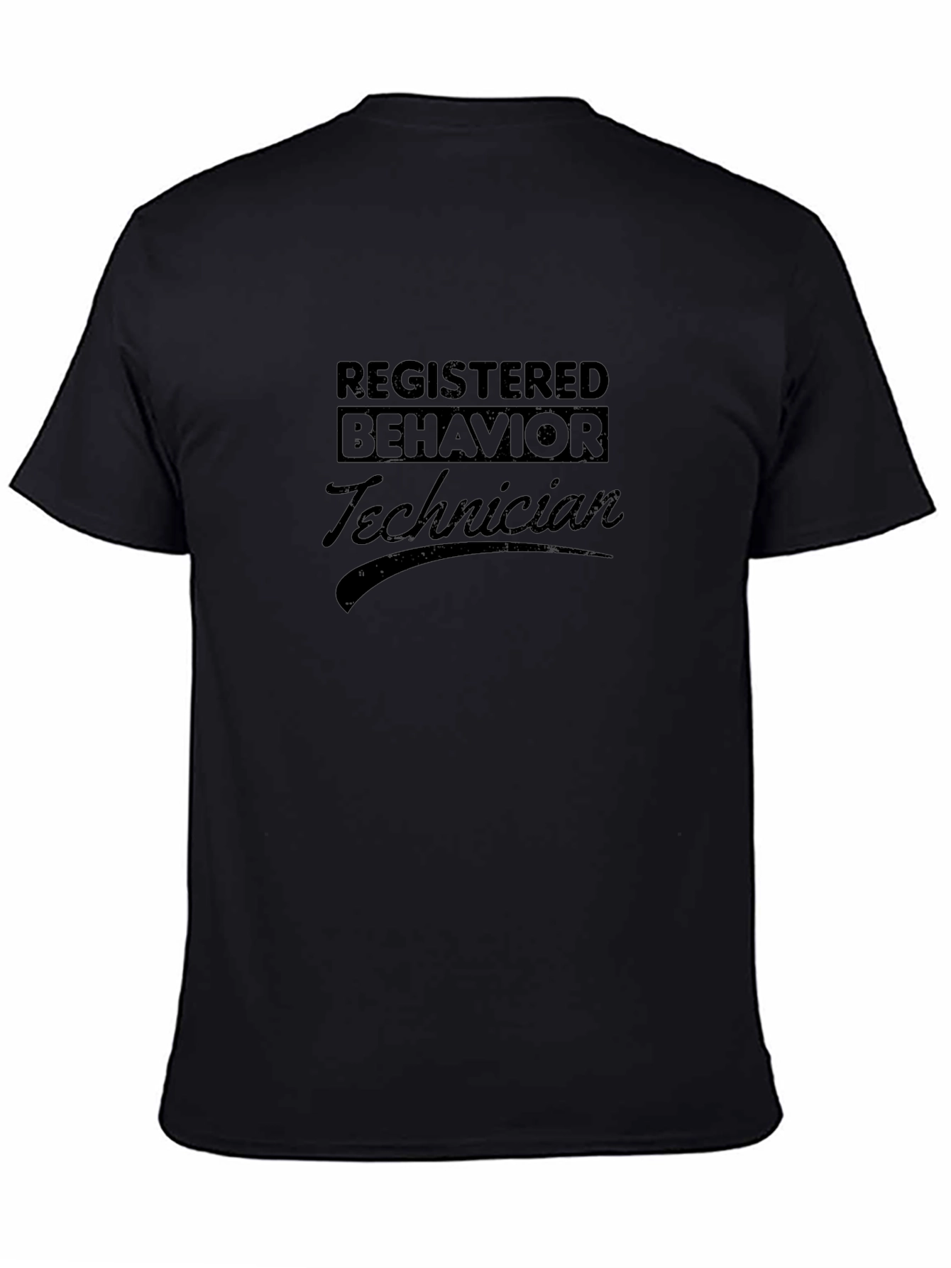 Registered Behavior Technician T-Shirt - Black