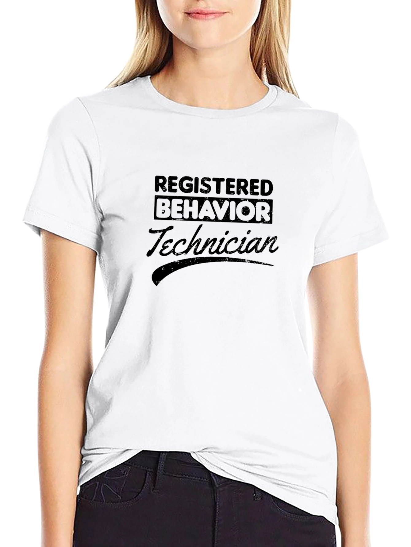 Registered Behavior Technician T-Shirt - Black