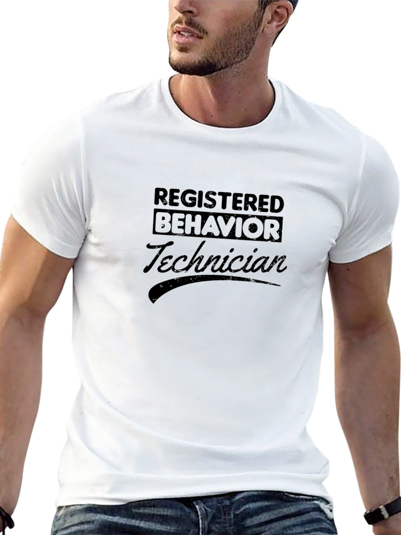 Registered Behavior Technician T-Shirt - Black