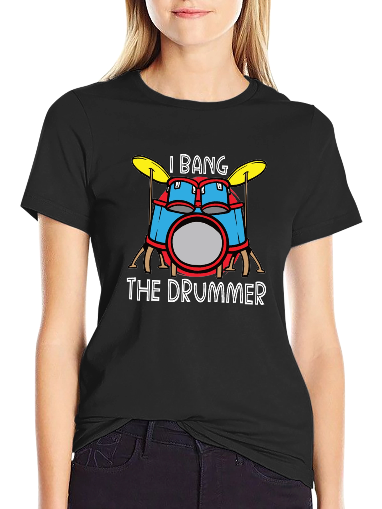 I Bang The Drummer Graphic T-Shirt