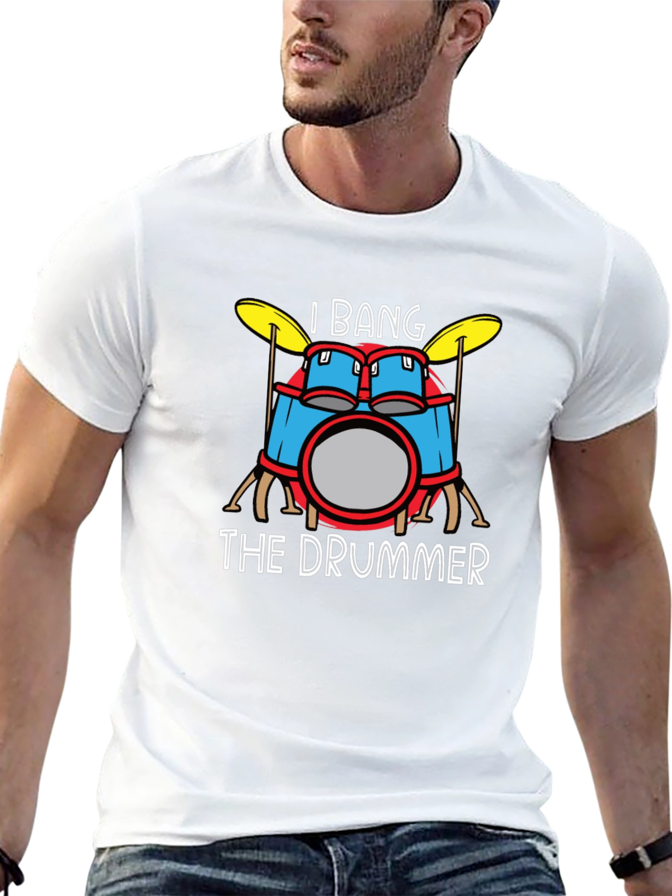 I Bang The Drummer Graphic T-Shirt