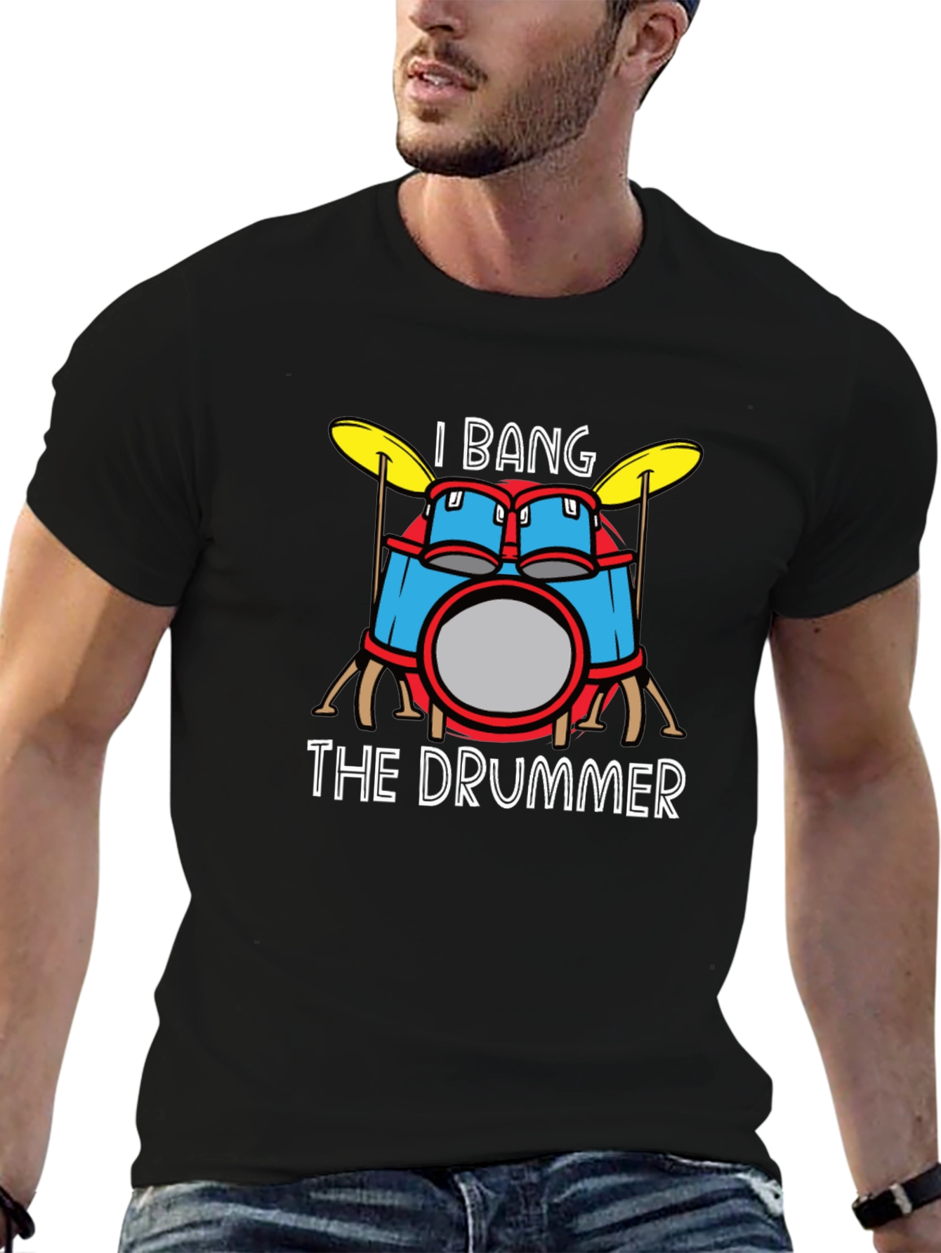 I Bang The Drummer Graphic T-Shirt
