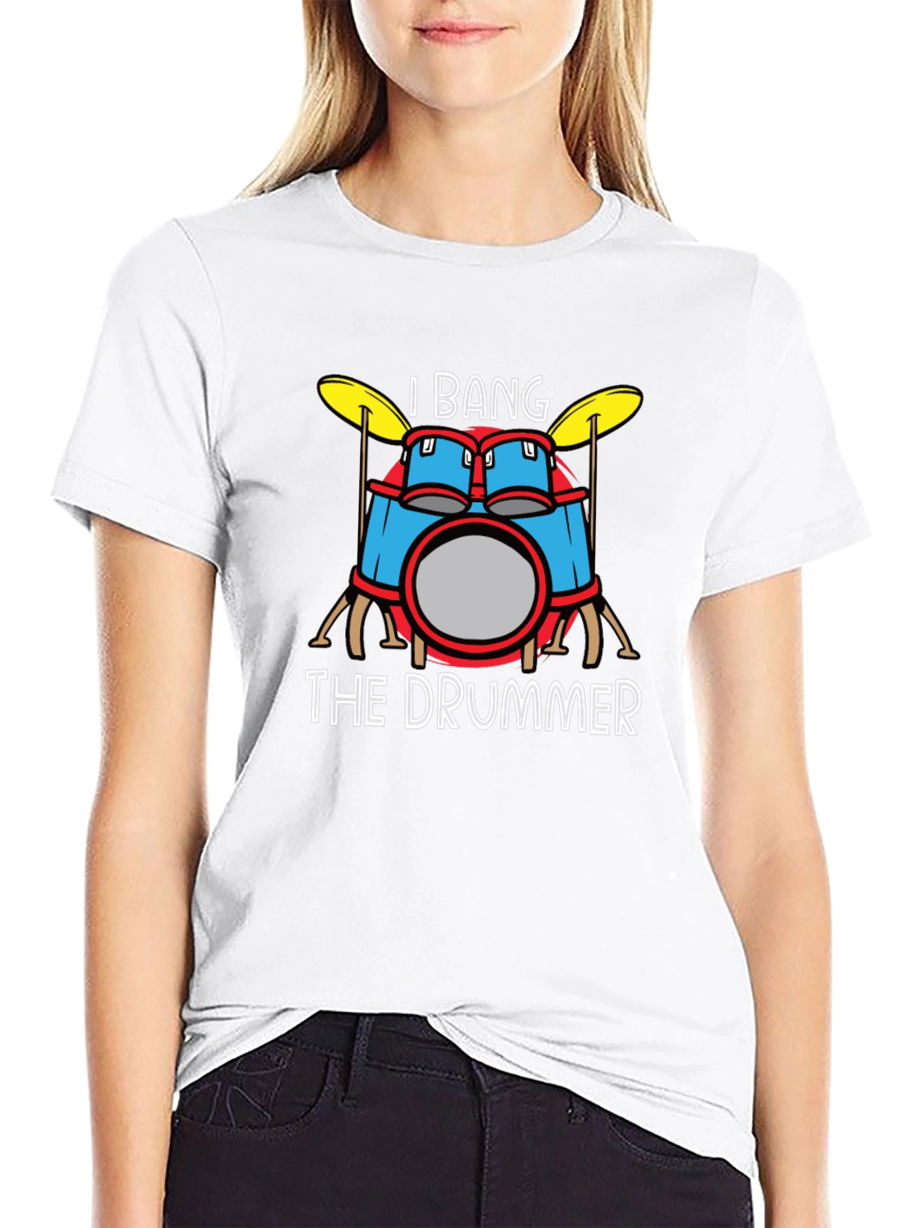 I Bang The Drummer Graphic T-Shirt
