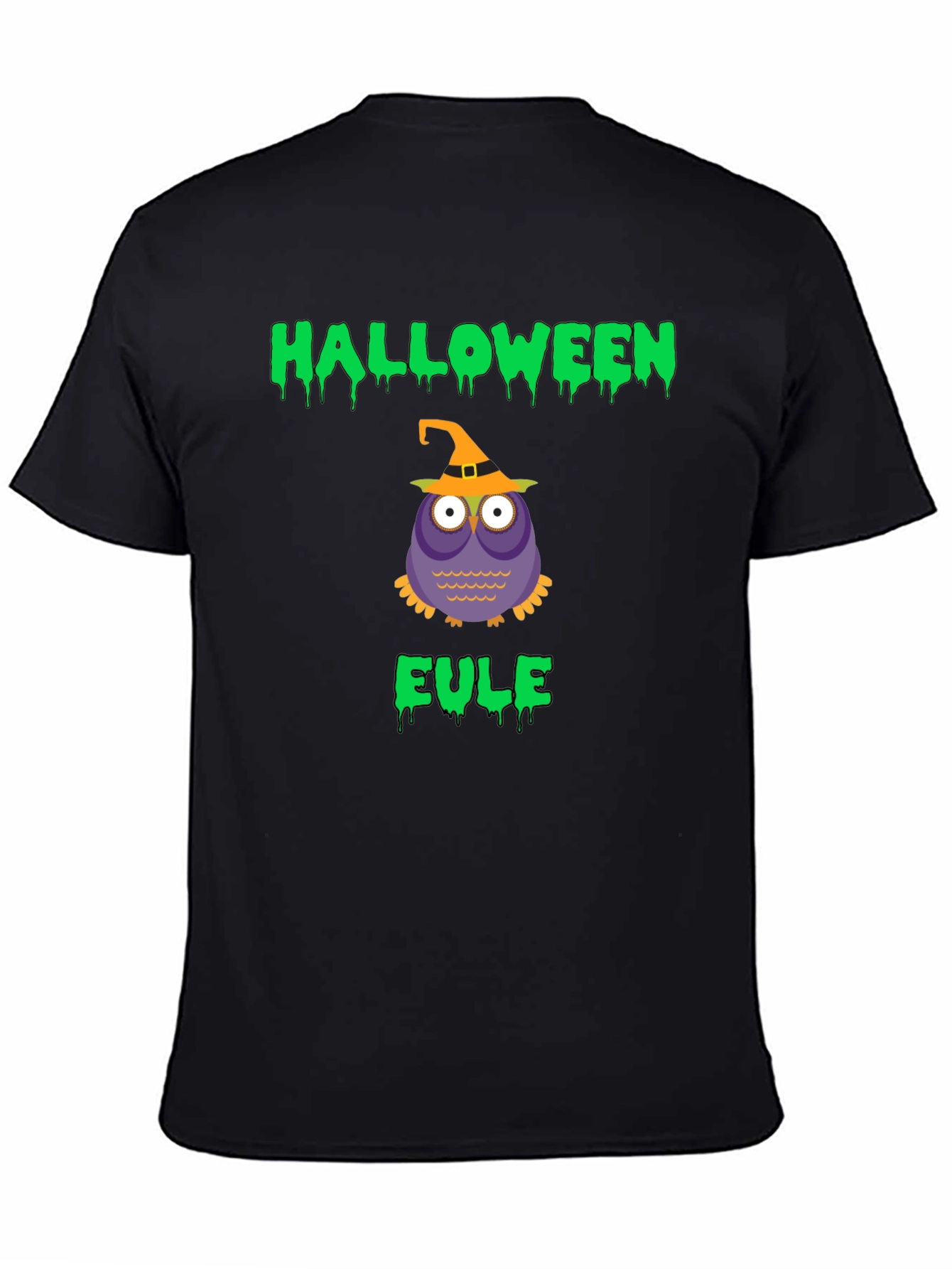 Halloween Eule Owl Graphic T-Shirt