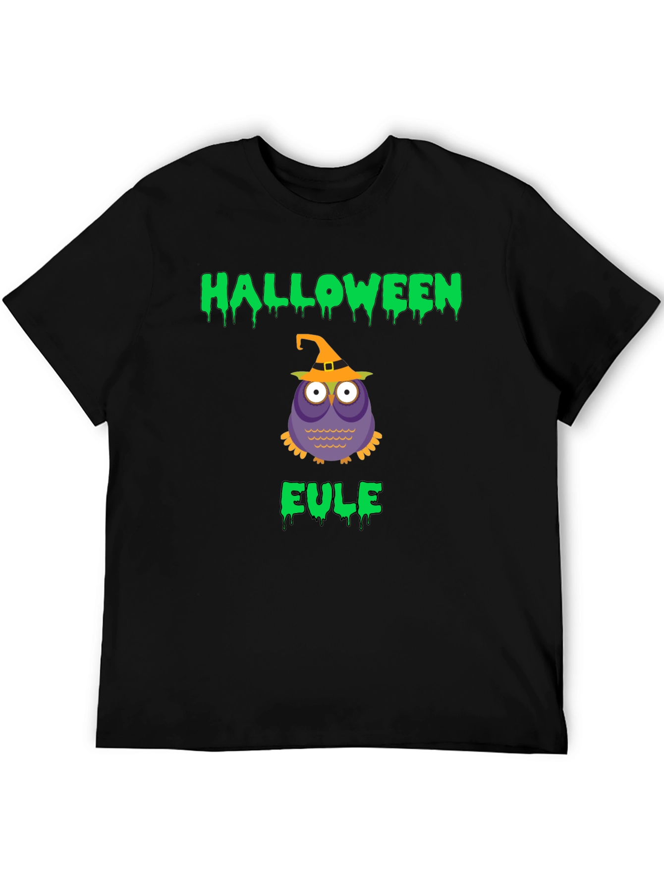 Halloween Eule Owl Graphic T-Shirt