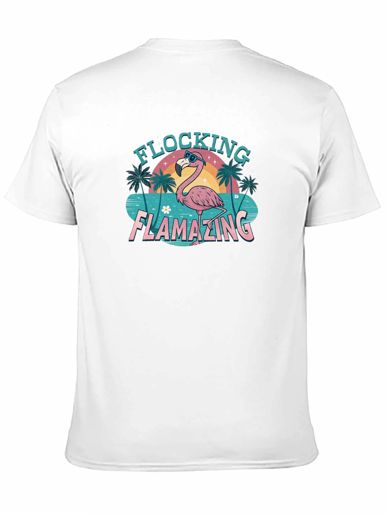 Flocking Flamazing Black T-Shirt