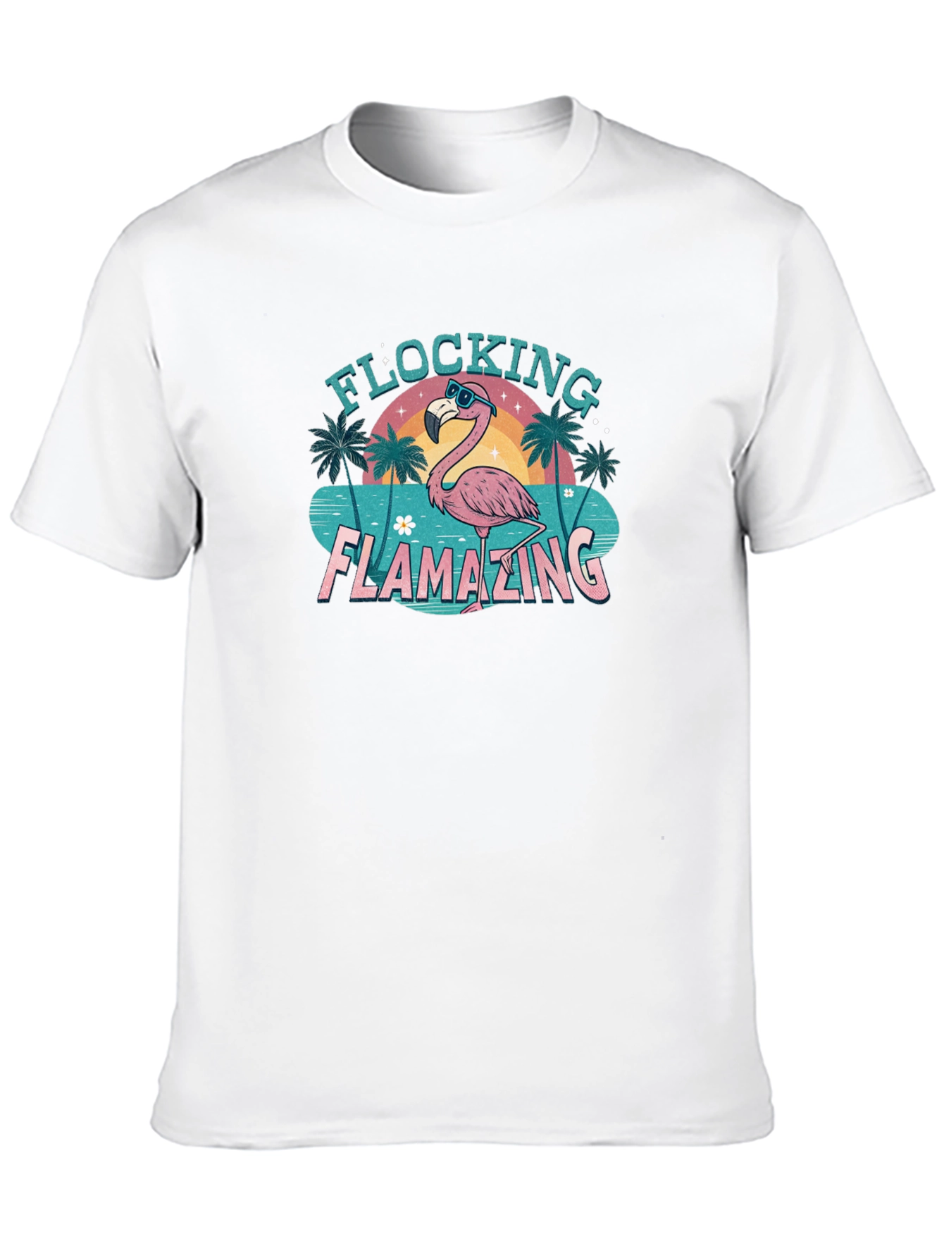Flocking Flamazing Black T-Shirt