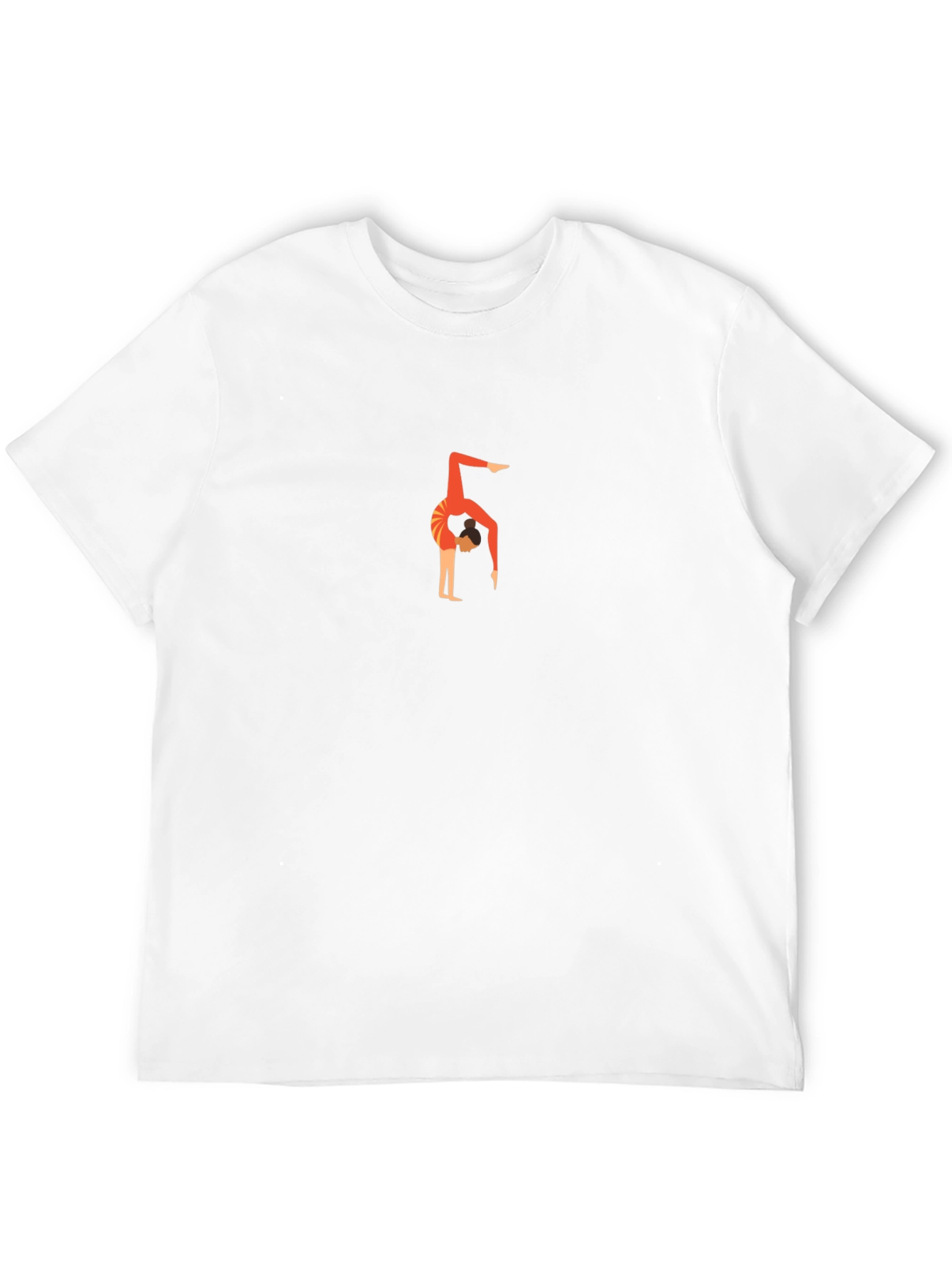 Gymnast Graphic Black T-Shirt