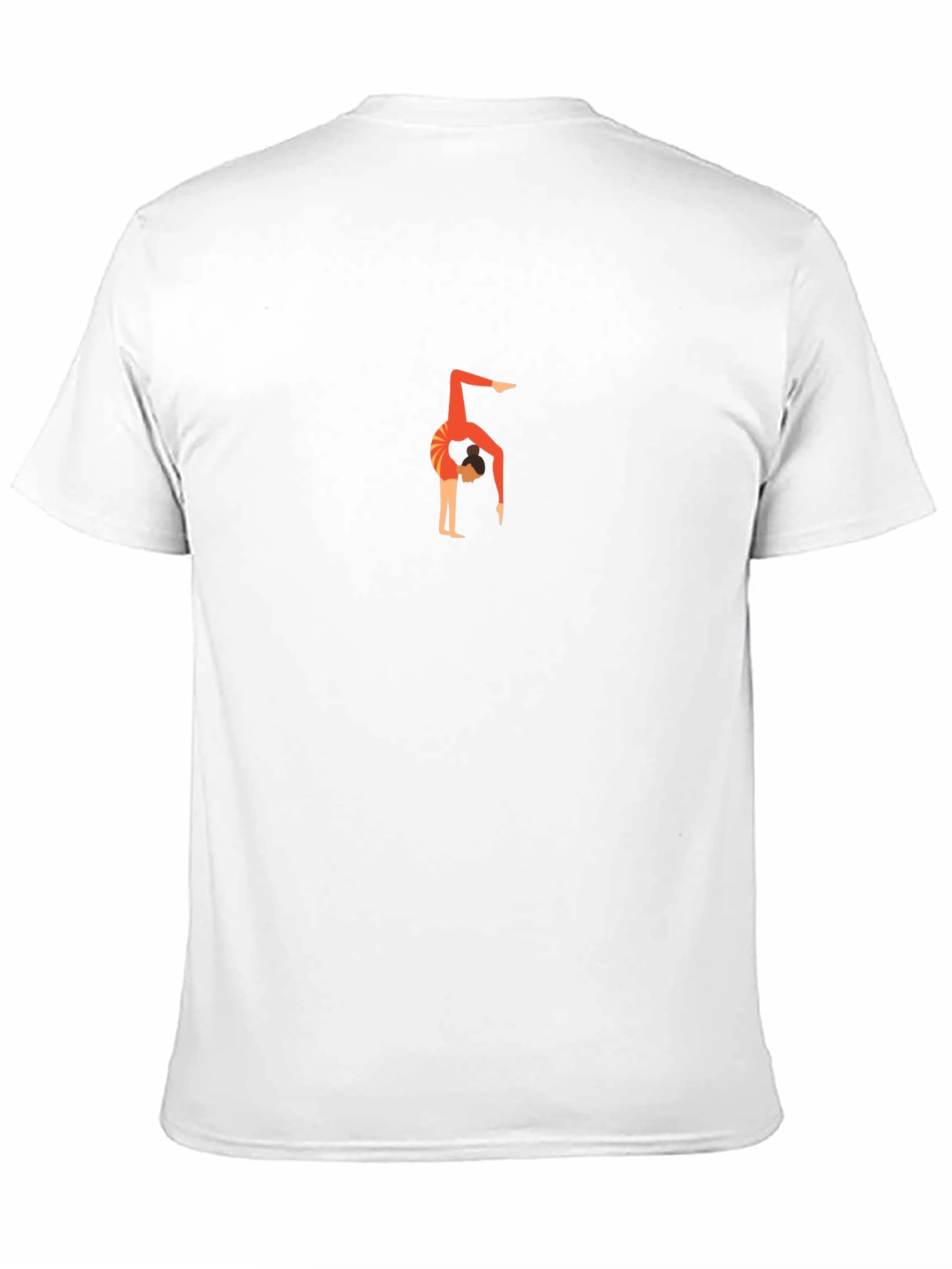Gymnast Graphic Black T-Shirt