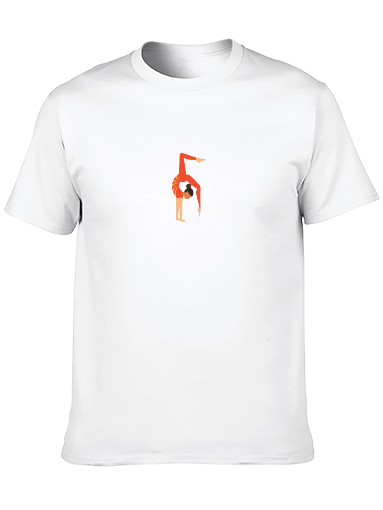 Gymnast Graphic Black T-Shirt