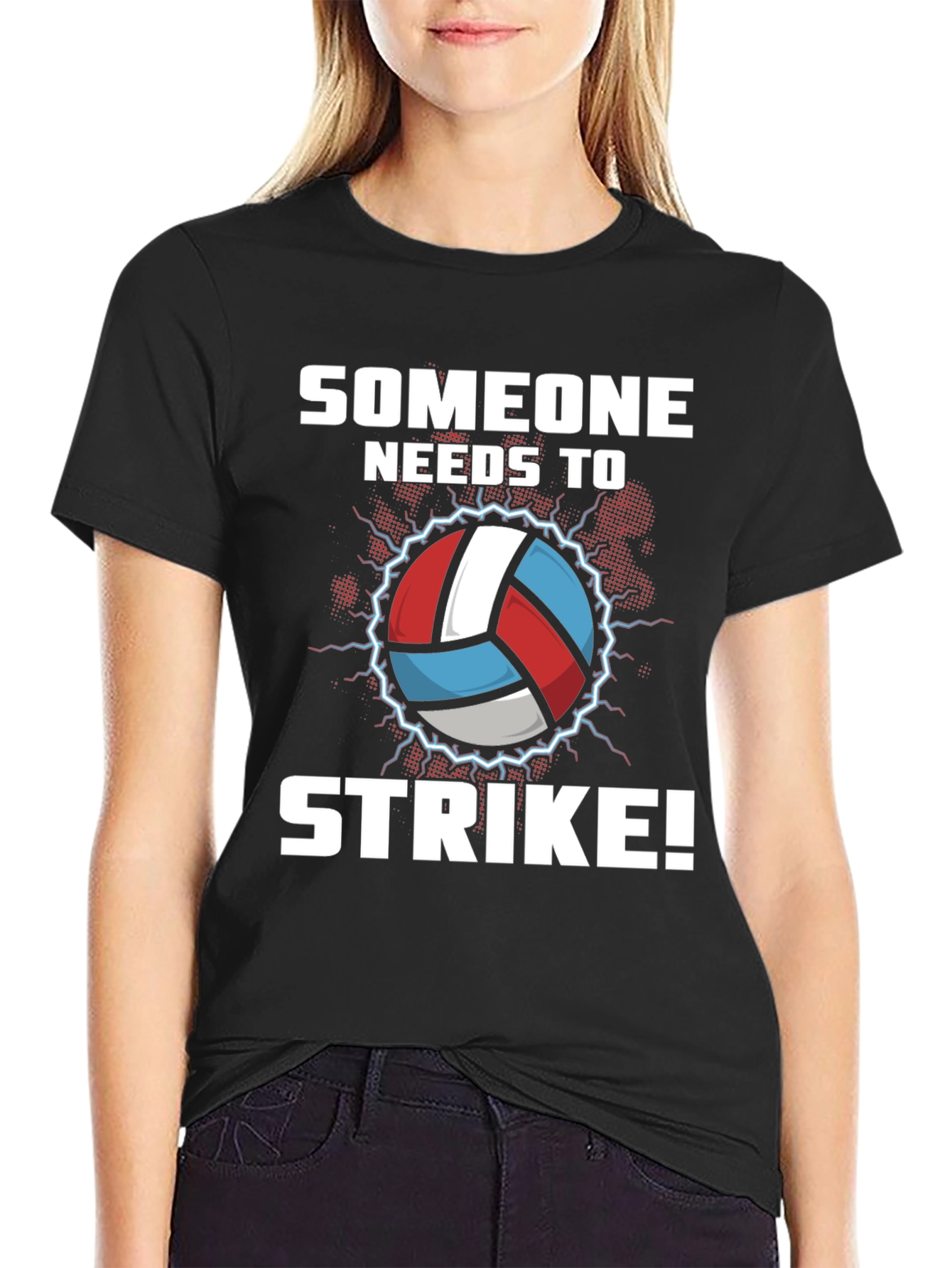 Volleyball Strike T-Shirt