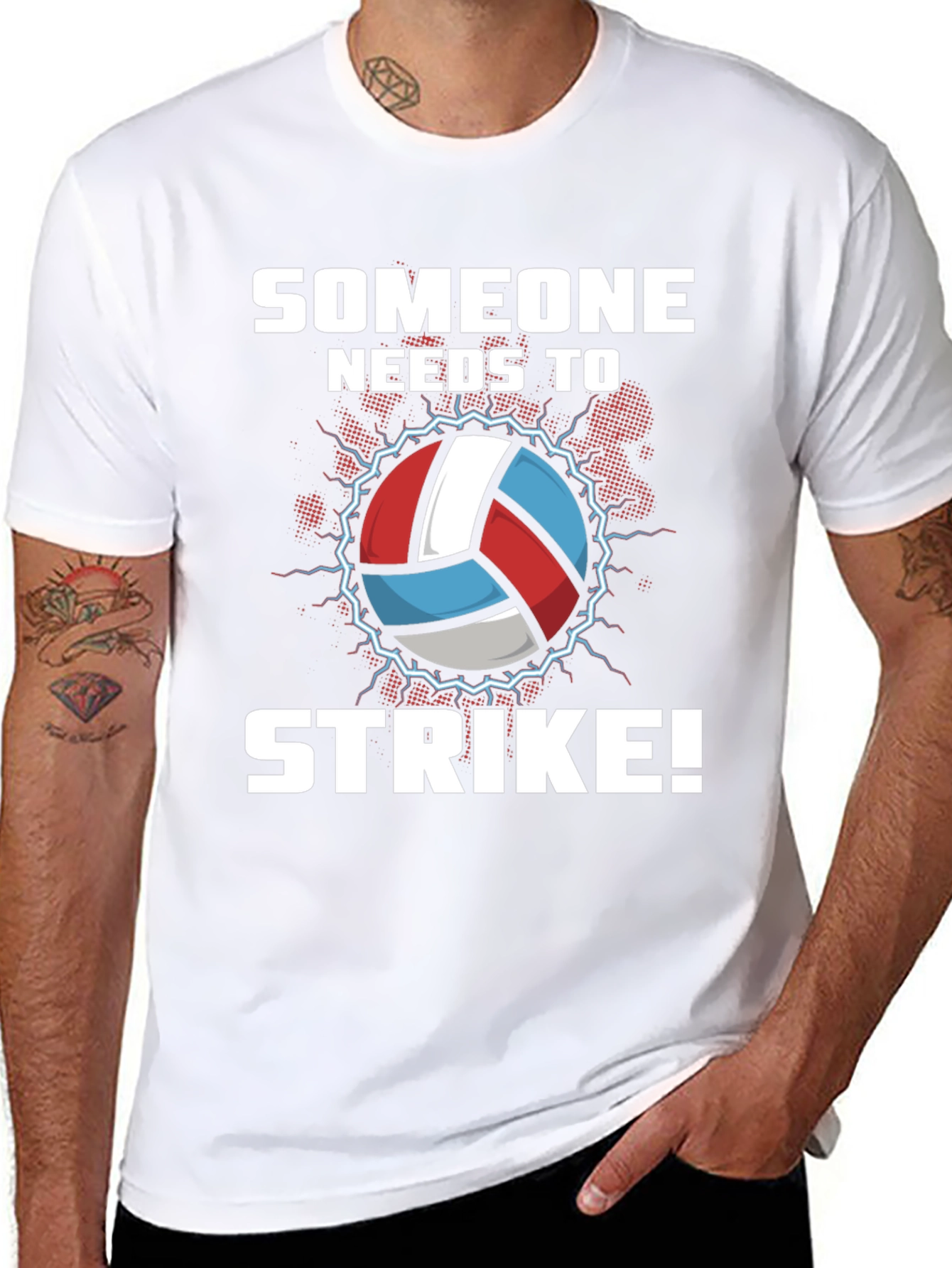 Volleyball Strike T-Shirt