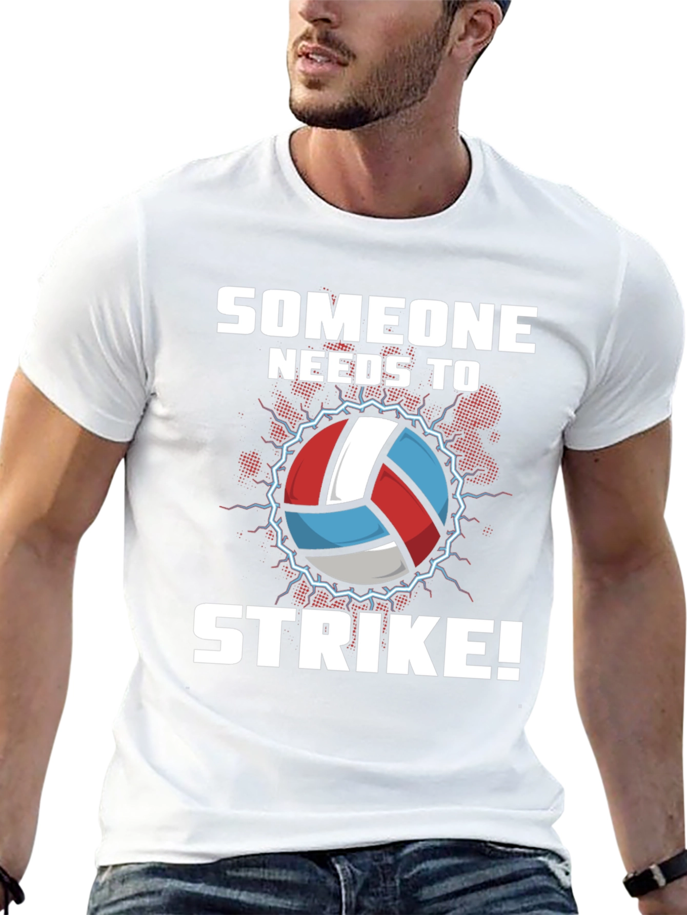 Volleyball Strike T-Shirt