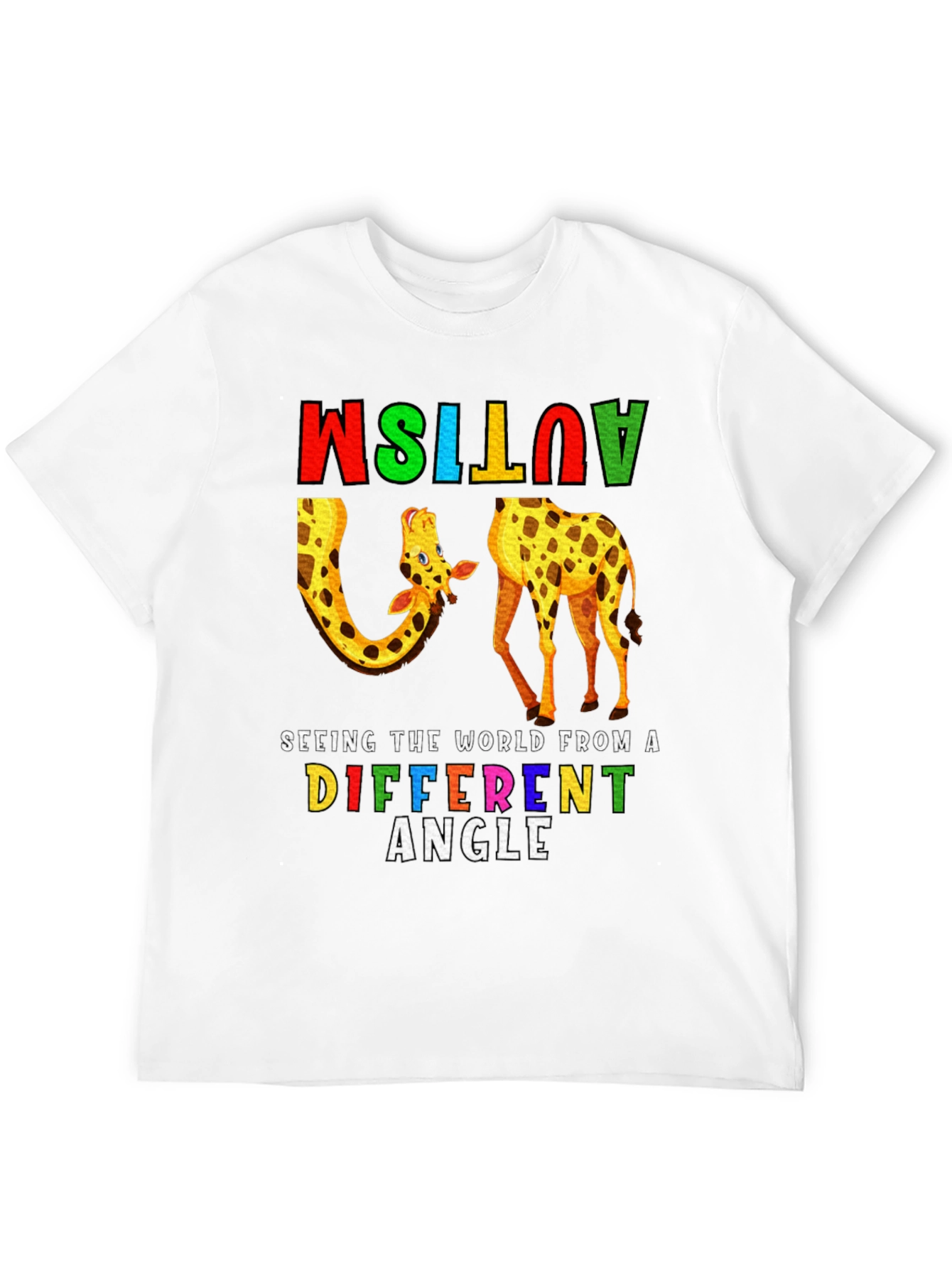 Autism Awareness Giraffe T-Shirt